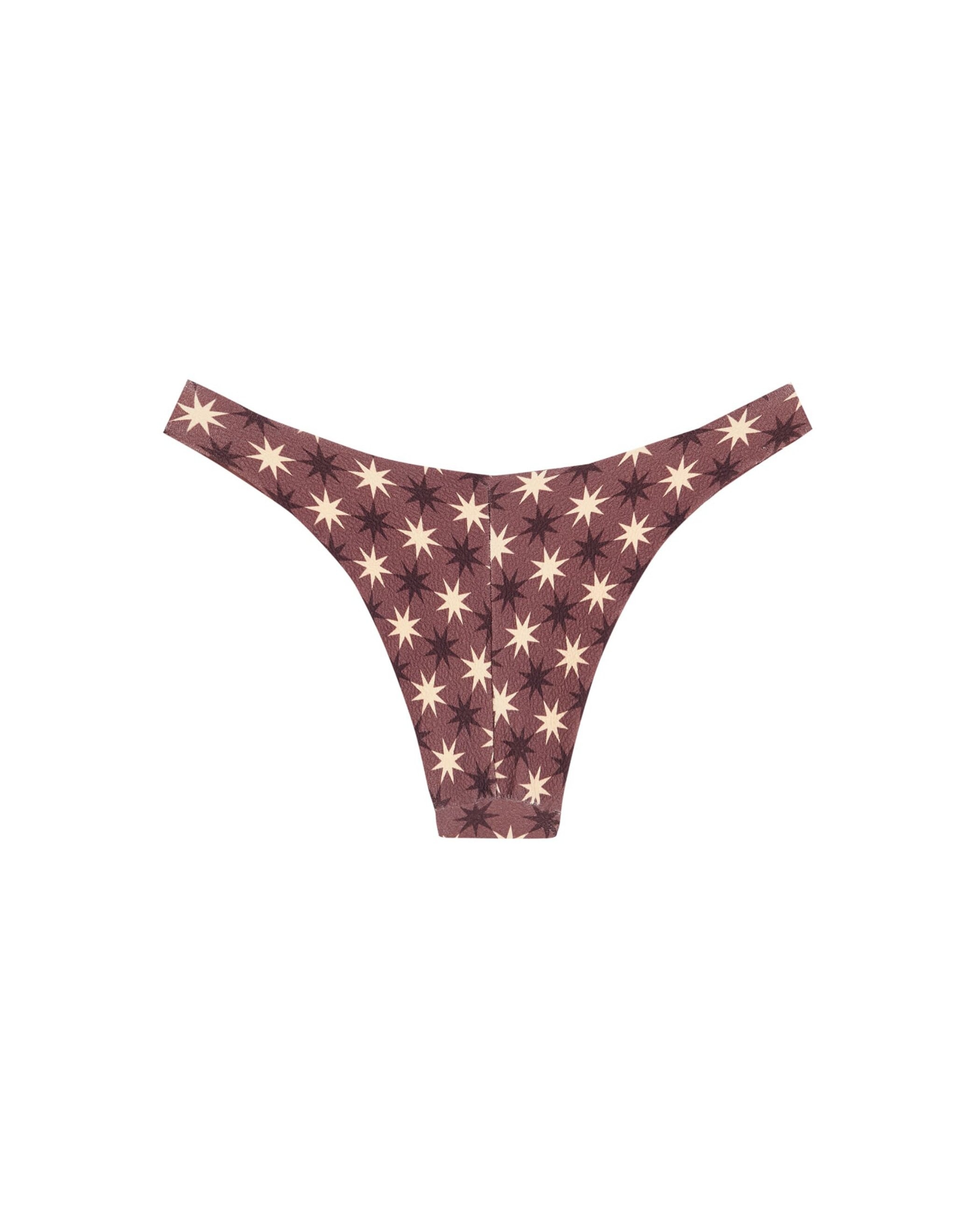 Braga de bikini brasileña Stella con estructura - Robin Collection - Marrón chocolate Marrón chocolate-4