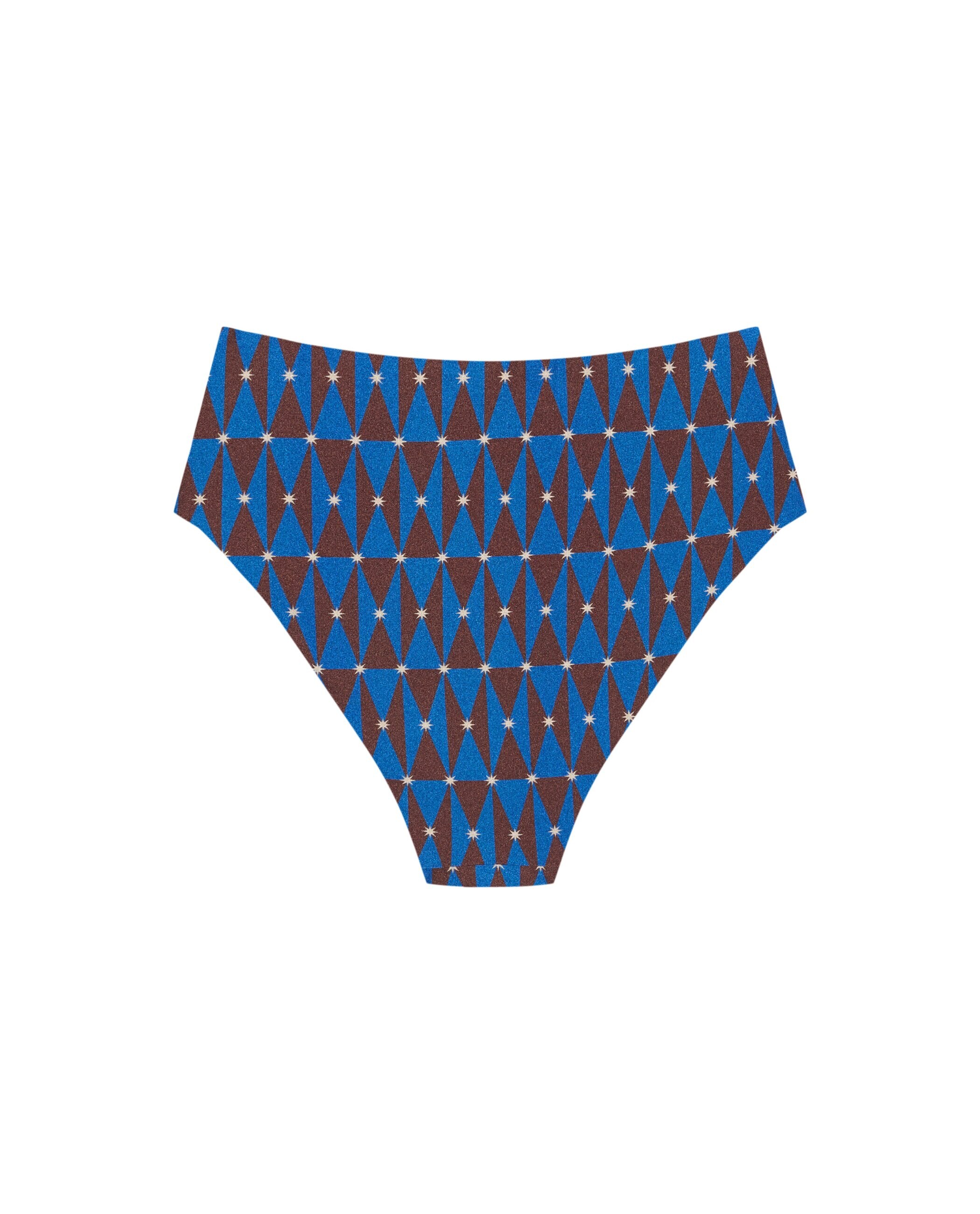 Braga alta de bikini Vesper con cobertura clásica y tejido lúrex - Robin Collection - Multicolor Multicolor-4
