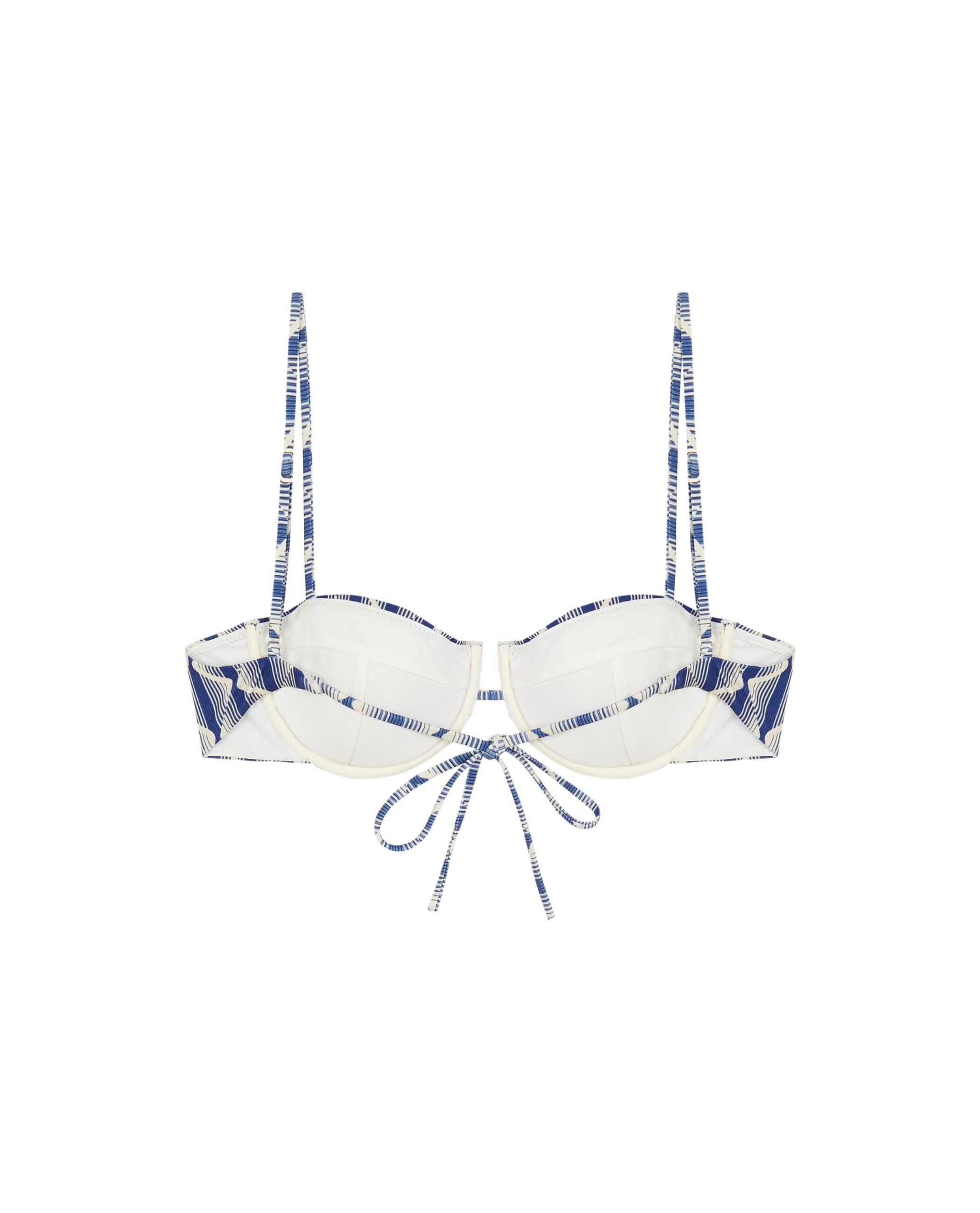Top de bikini Balconette Caruso con estructura y foams extraíbles - Robin Collection - Bicolor Bicolor-3