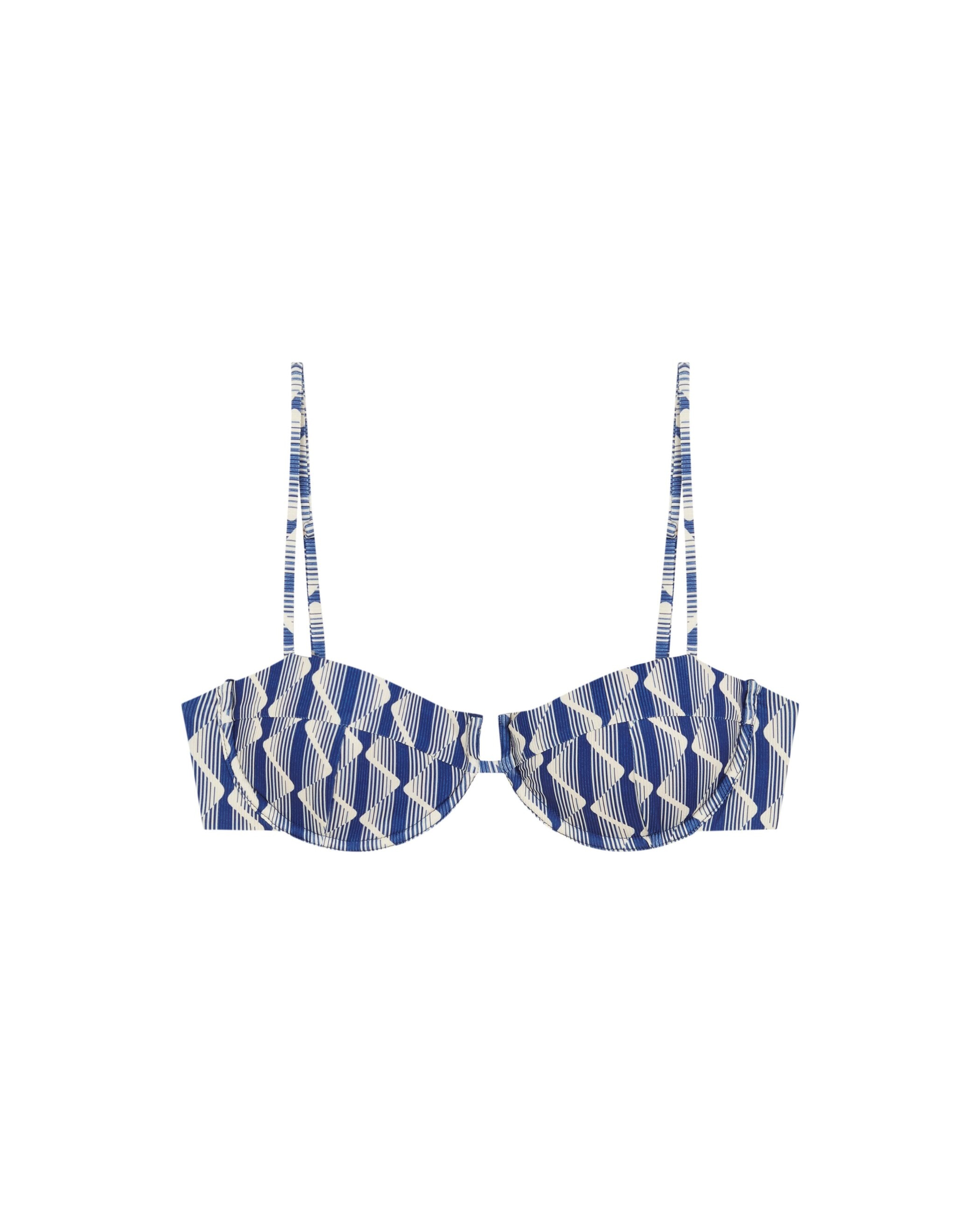 Top de bikini Balconette Caruso con estructura y foams extraíbles - Robin Collection - Bicolor Bicolor-2