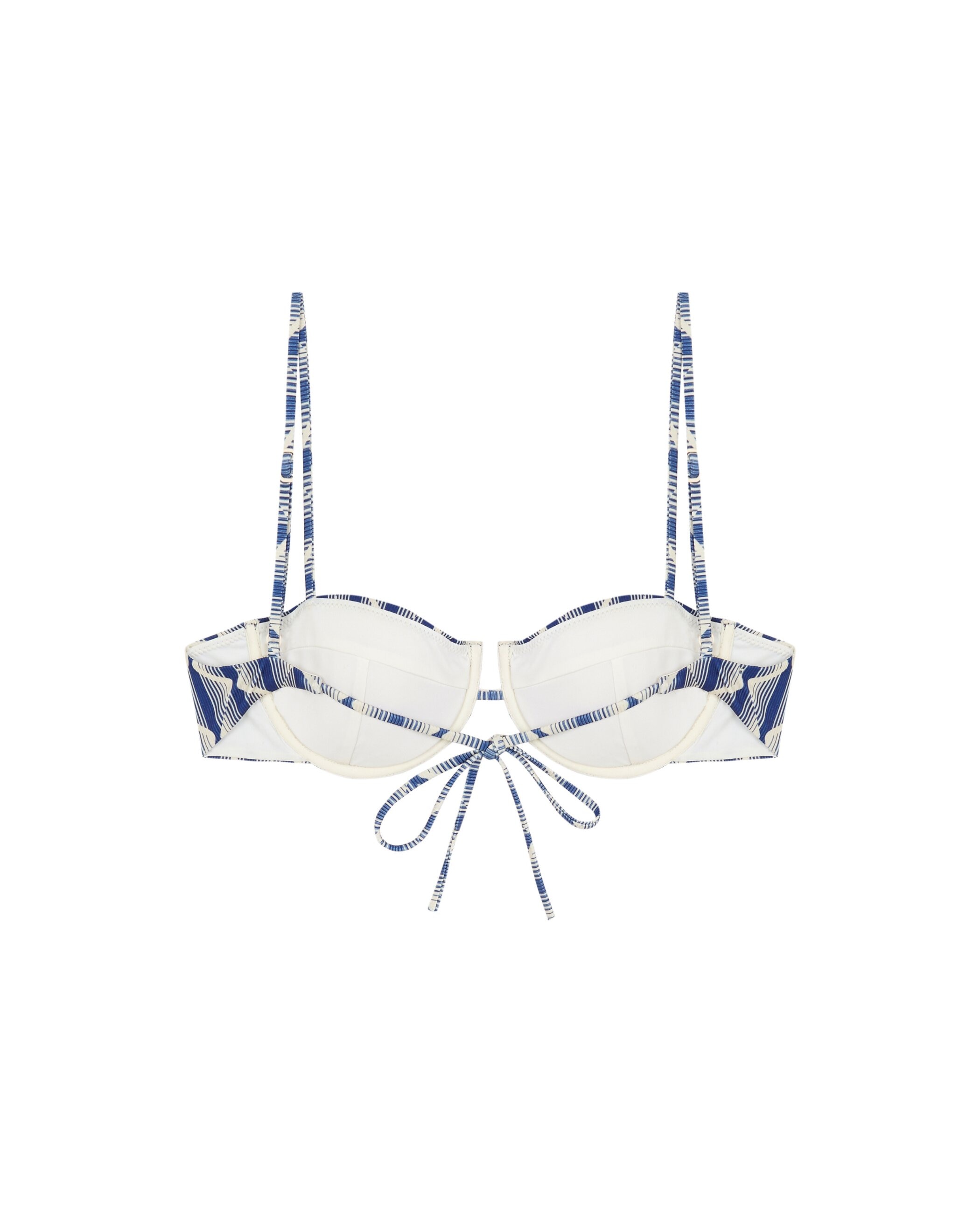 Top de bikini Balconette Caruso con estructura y foams extraíbles - Robin Collection - Bicolor Bicolor-4