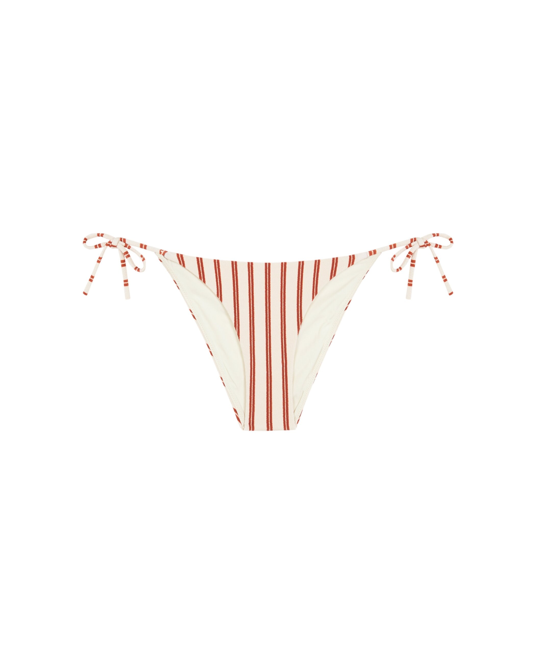 Bragas de bikini Mandorla con cobertura clásica, lazo y estructura - Robin Collection - Bicolor Bicolor-3