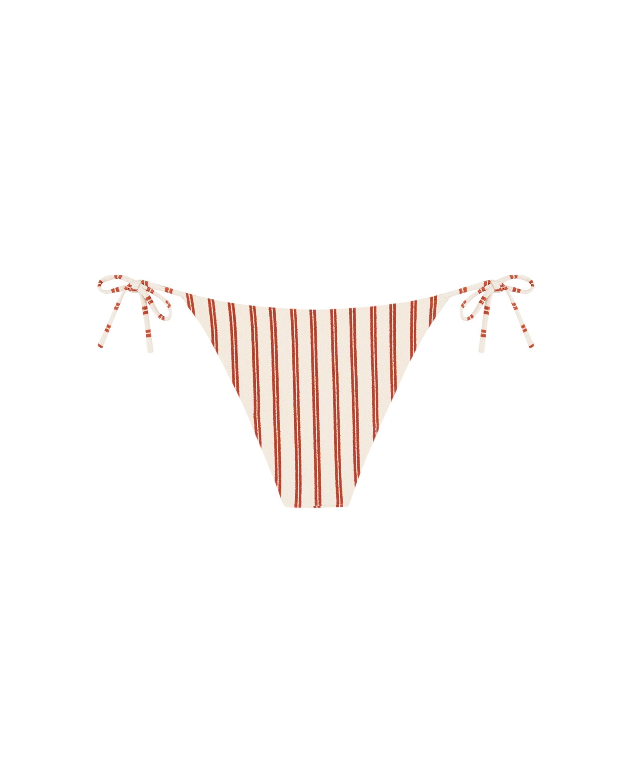 Bragas de bikini Mandorla con cobertura clásica, lazo y estructura - Robin Collection - Bicolor Bicolor-4