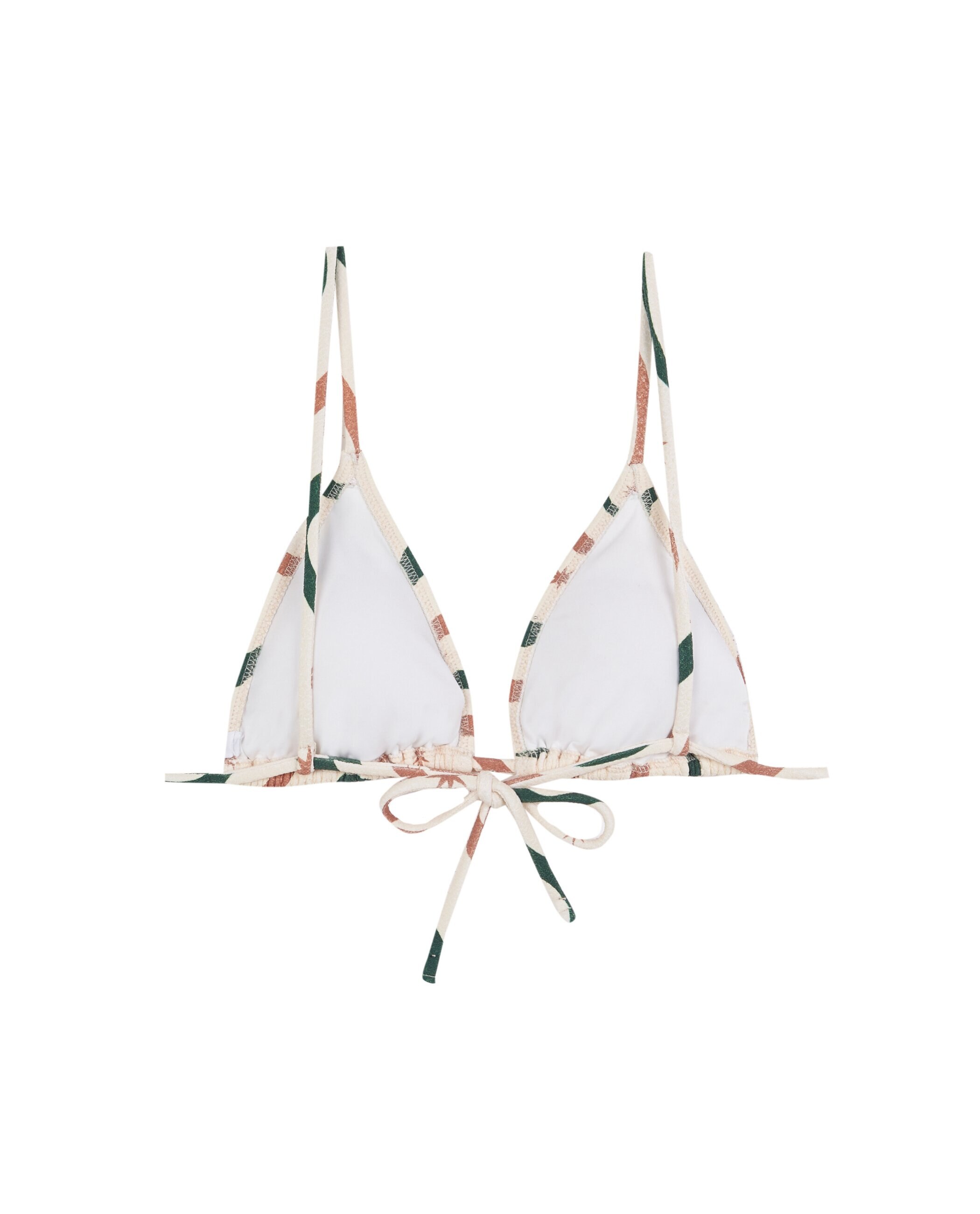 Top de bikini Triángulo Meteoro con estructura y foams extraíbles - Robin Collection - Multicolor Multicolor-4