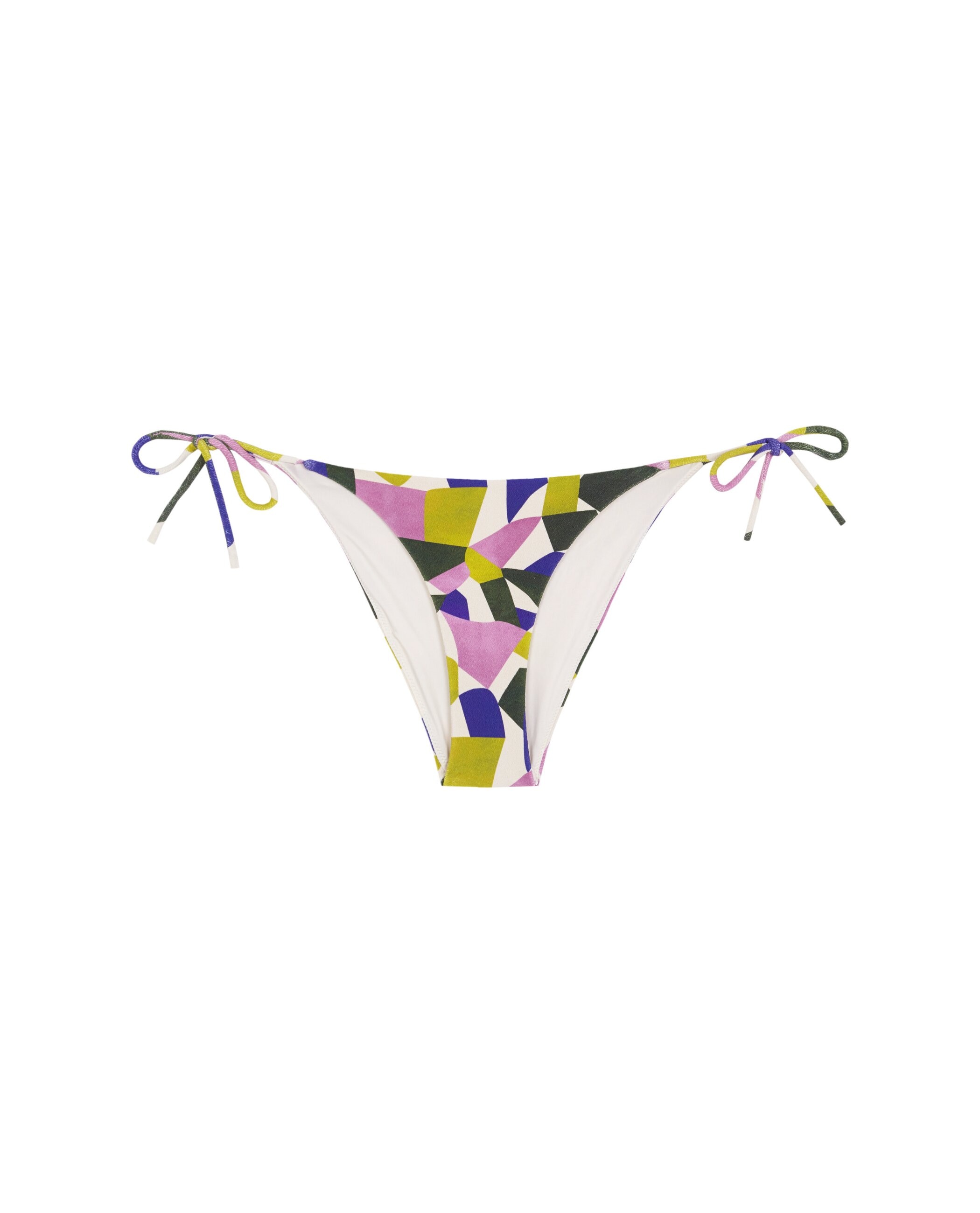 Bragas de bikini Siracusa con cobertura clásica, lazo y estructura - Robin Collection - Multicolor Multicolor-3