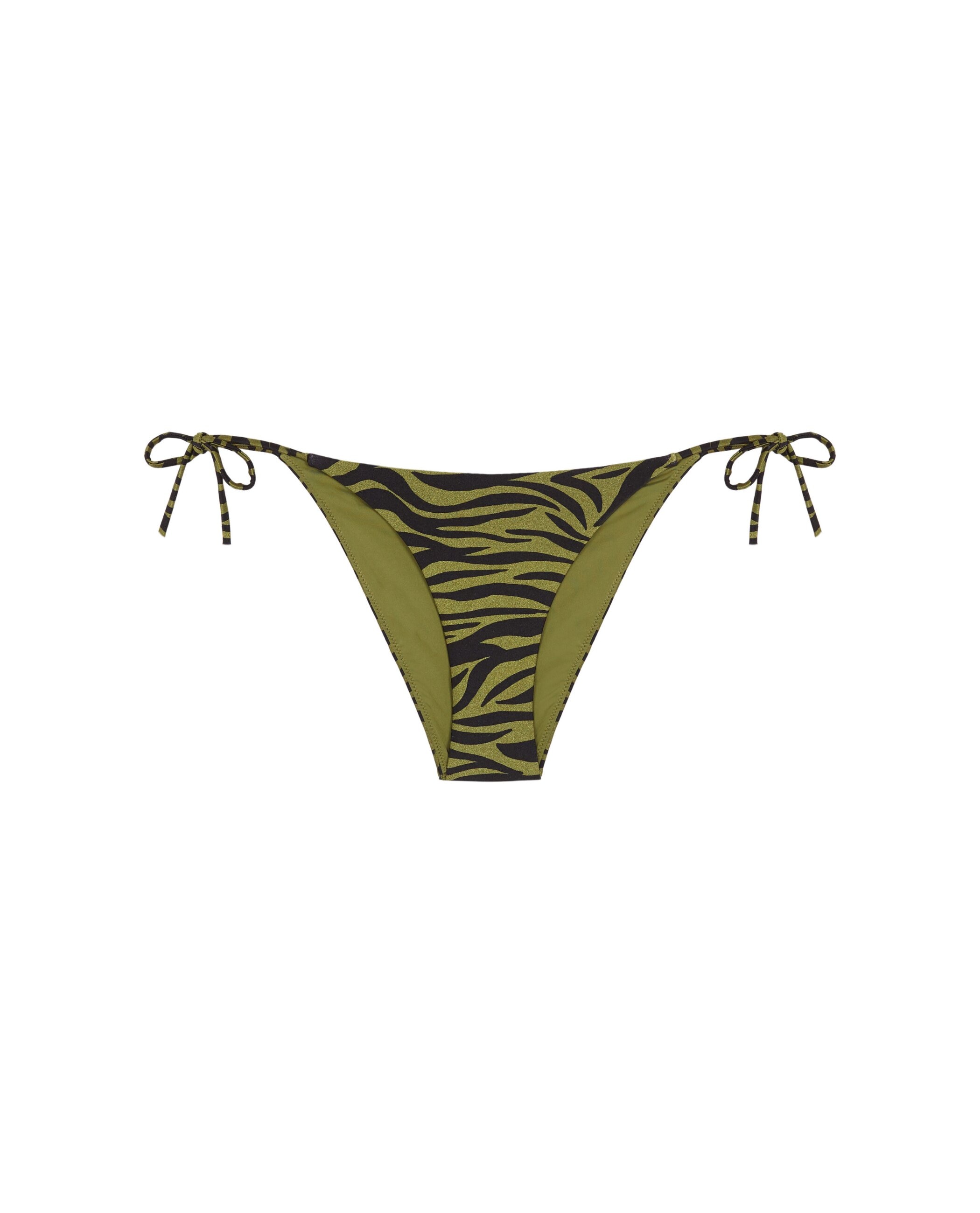 Bragas de bikini Gaia con cobertura clásica, lazo y lúrex - Robin Collection - Bicolor Bicolor-3