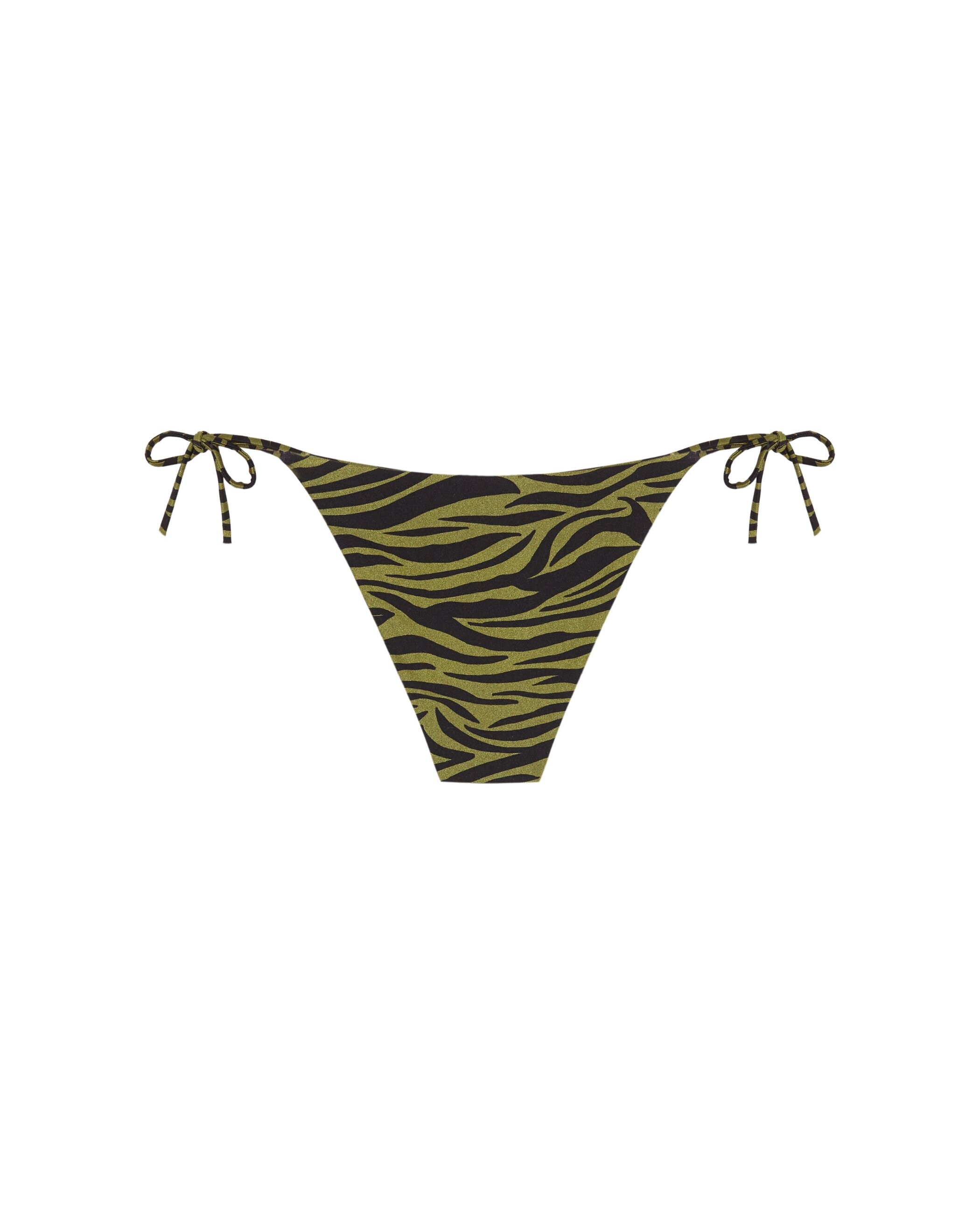 Bragas de bikini Gaia con cobertura clásica, lazo y lúrex - Robin Collection - Bicolor Bicolor-4