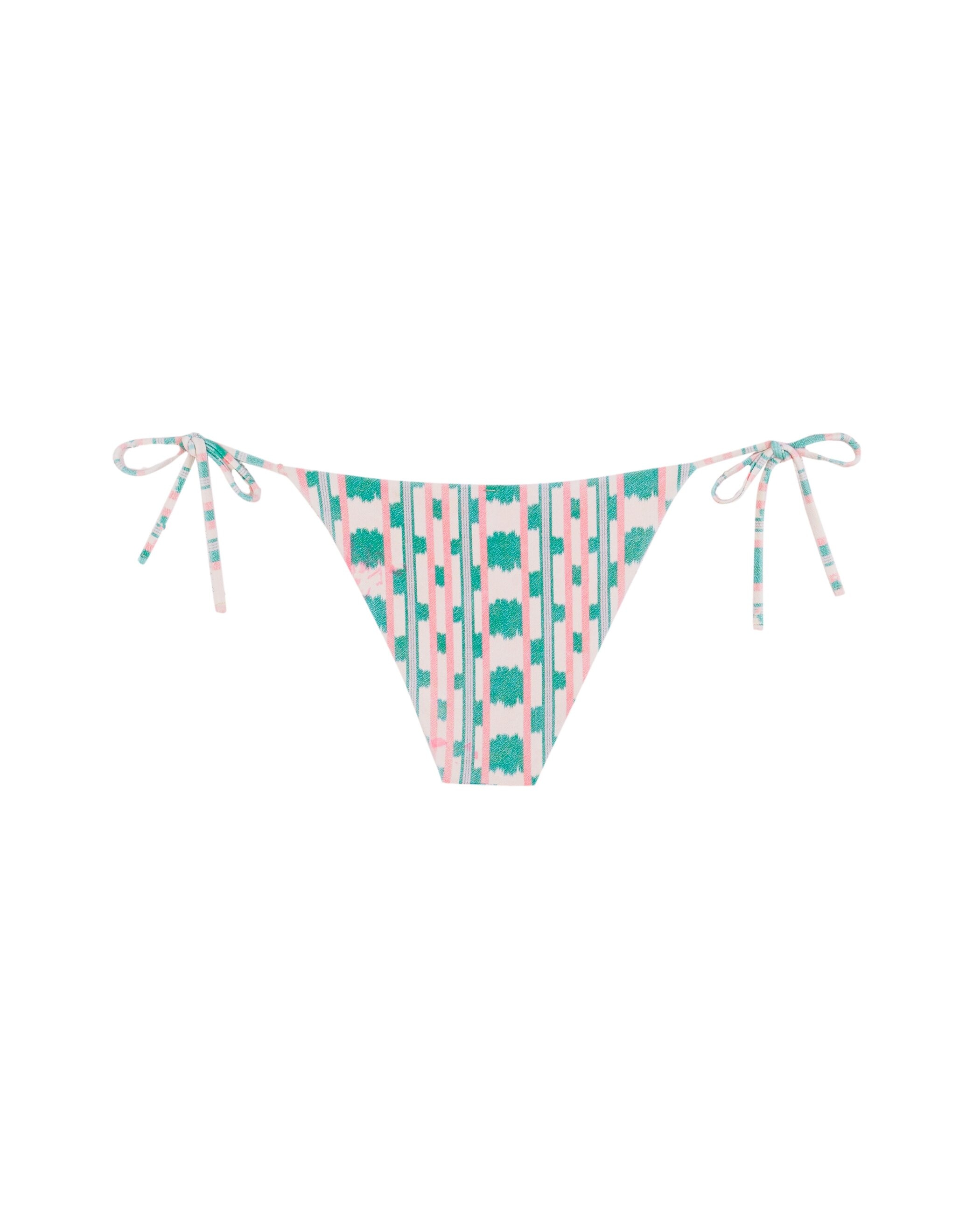 Bragas de bikini Alfabia con cobertura clásica, lazo y estructura - Robin Collection - Multicolor Multicolor-4