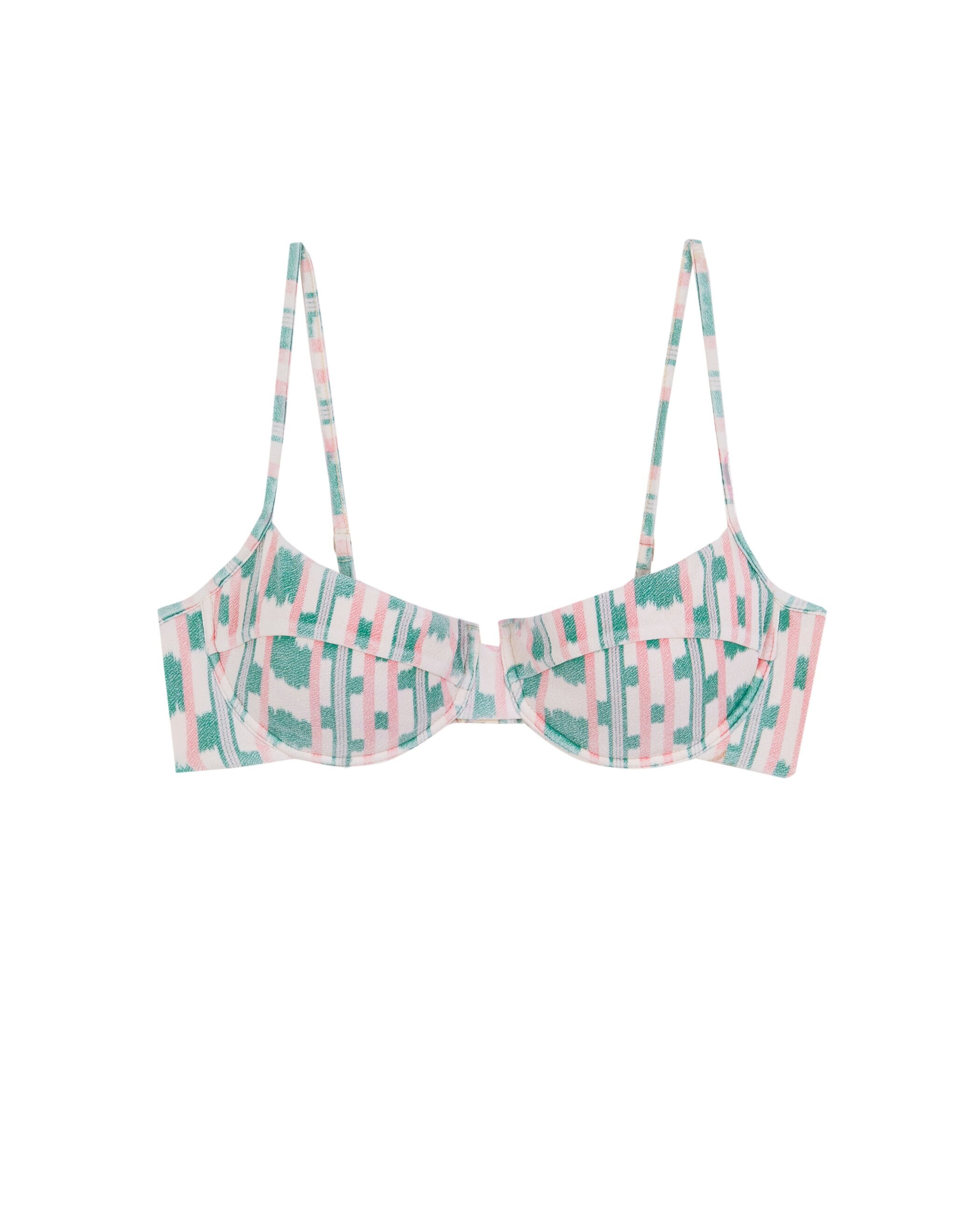 Top de bikini Balconette Alfabia con estructura y foams extraíbles - Robin Collection - Multicolor Multicolor-3
