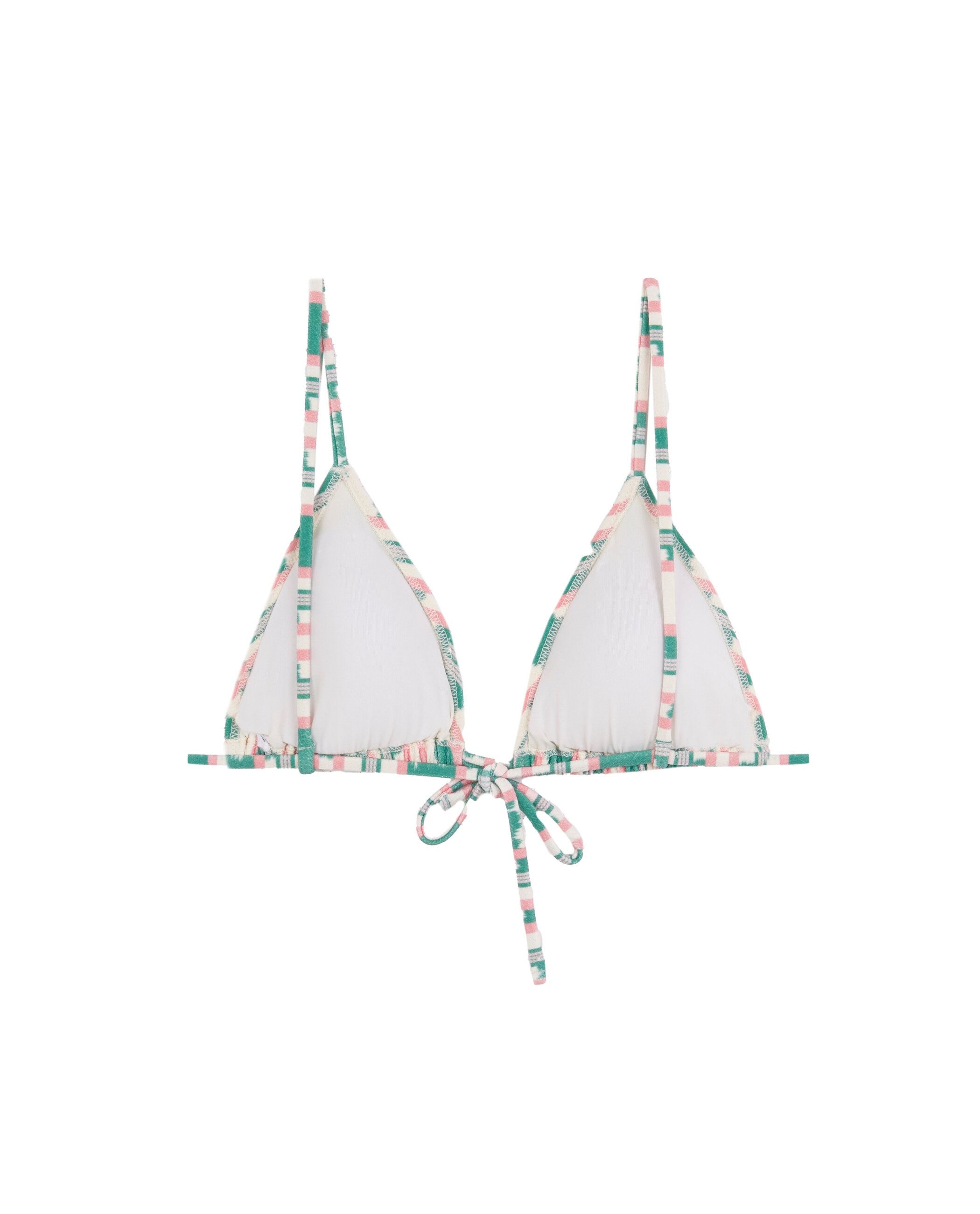 Top de bikini Triángulo Alfabia con estructura y foams extraíbles - Robin Collection - Multicolor Multicolor-4