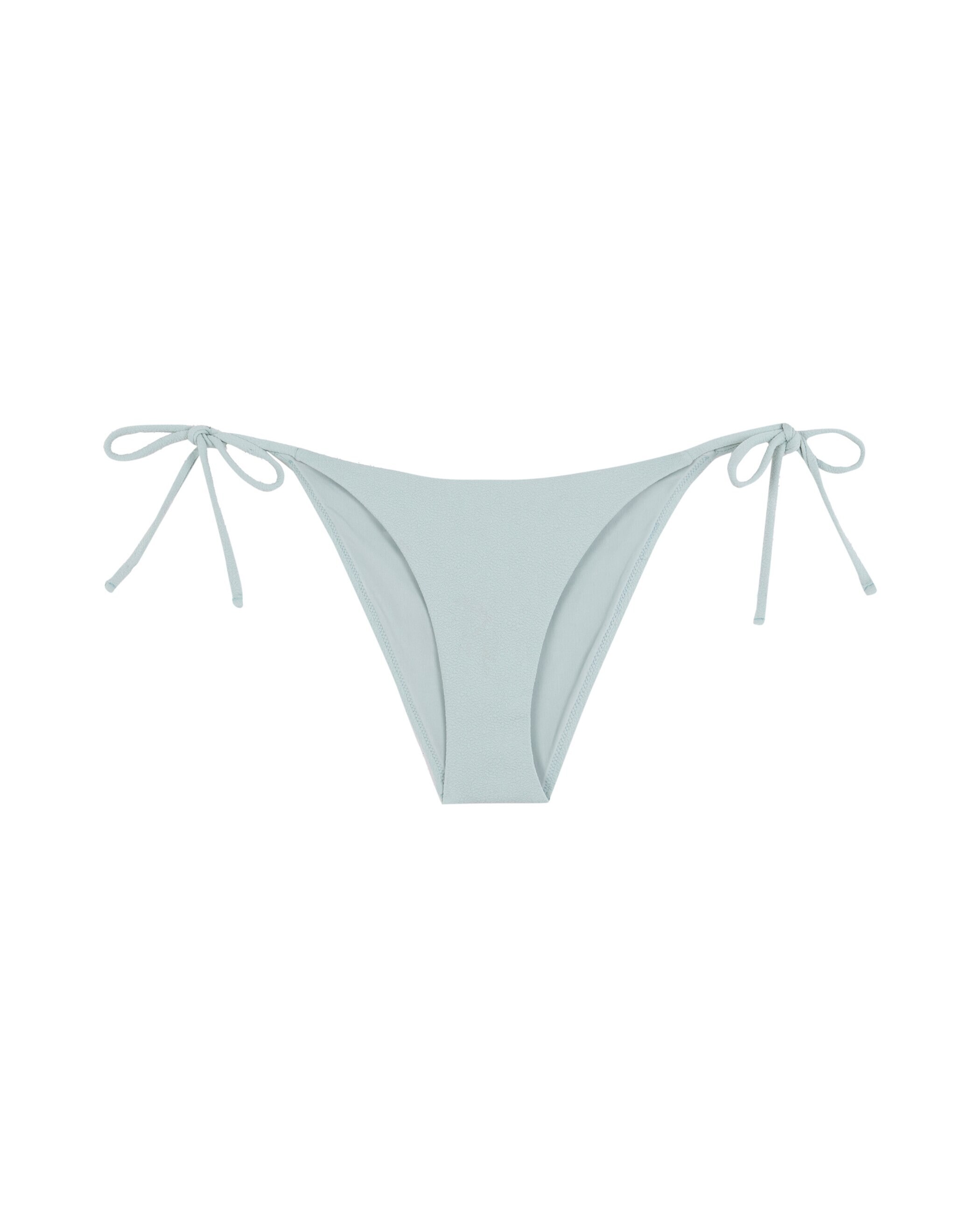 Bragas de bikini Macarella con cobertura clásica, lazo y estructura - Robin Collection - Azul Turquesa Azul Turquesa-3