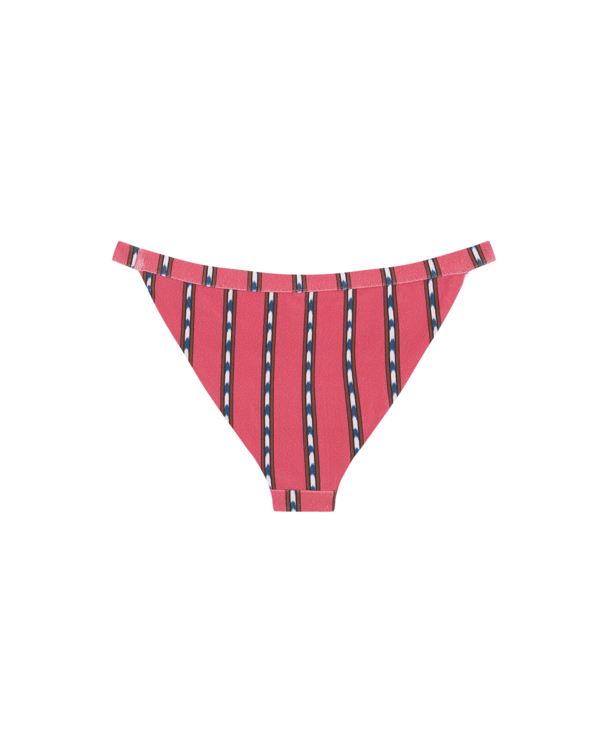 Bragas de bikini Salina con cobertura clásica, estructura y forro - Robin Collection - Rosa / Azul marino Rosa / Azul marino-4