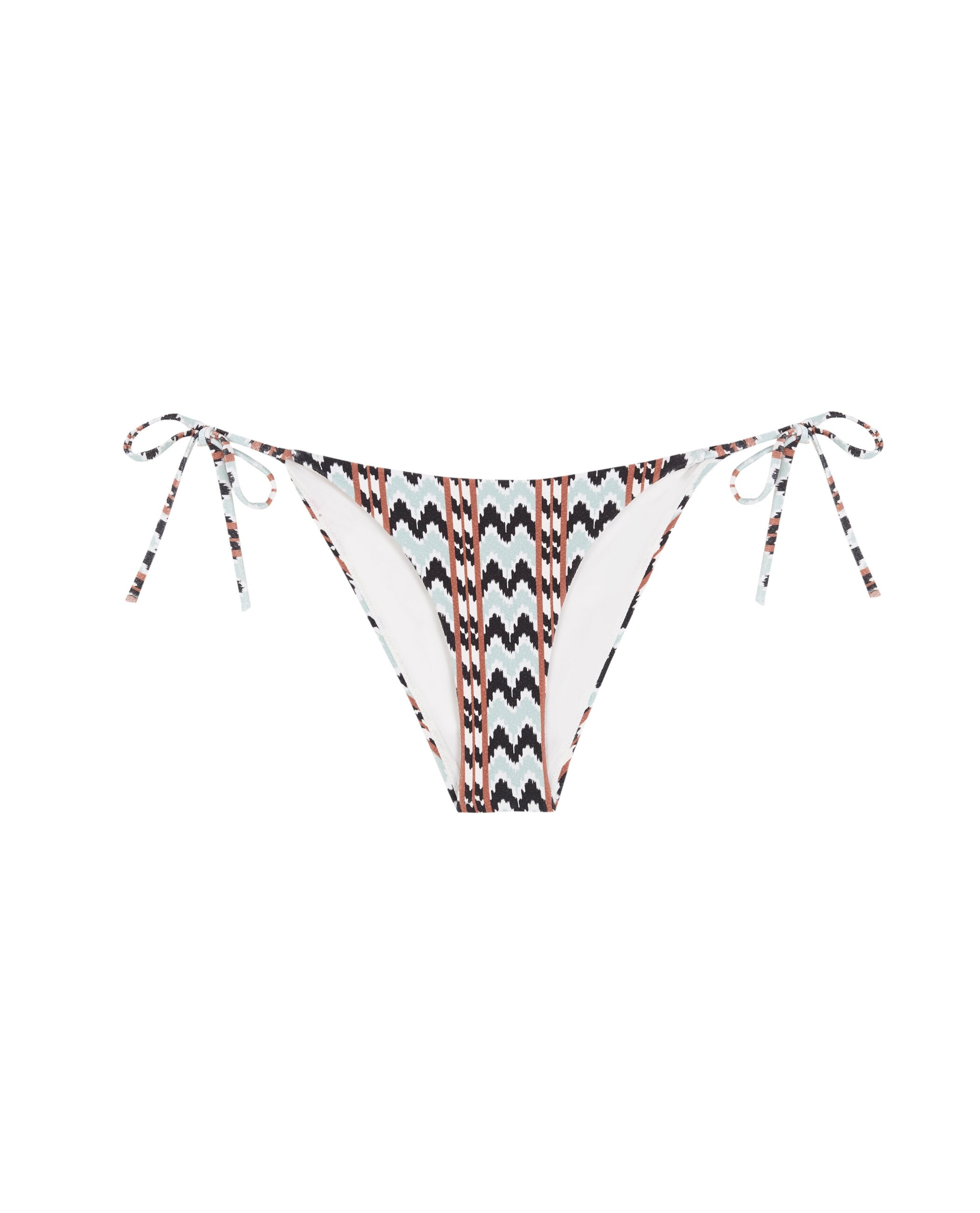 Braga de bikini Valldemosa con cobertura clásica, lazo y estructura - Robin Collection - Multicolor Multicolor-3