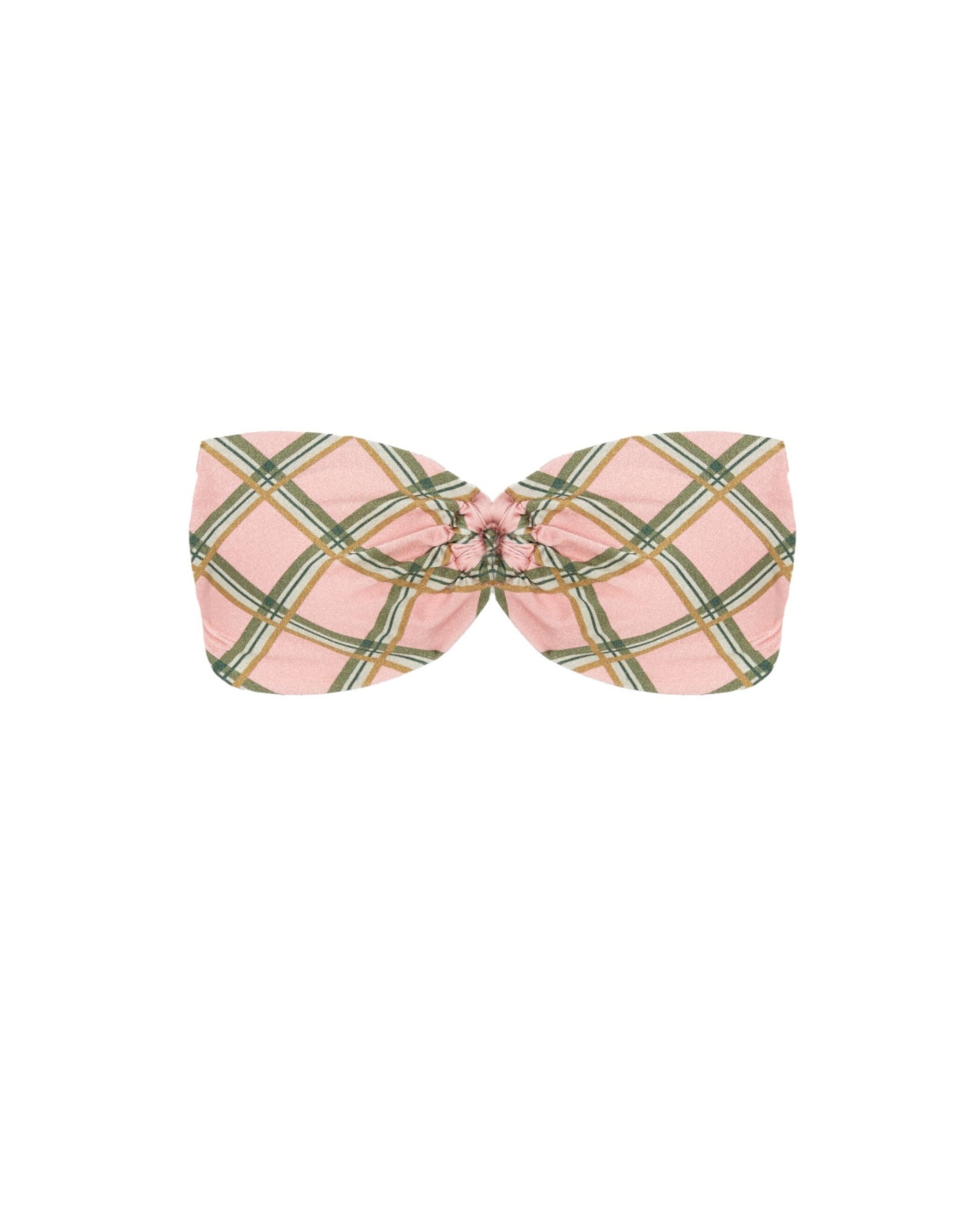 Top de bikini Bandeau Afrodita con estructura y foams extraíbles - Robin Collection - Multicolor Multicolor-3