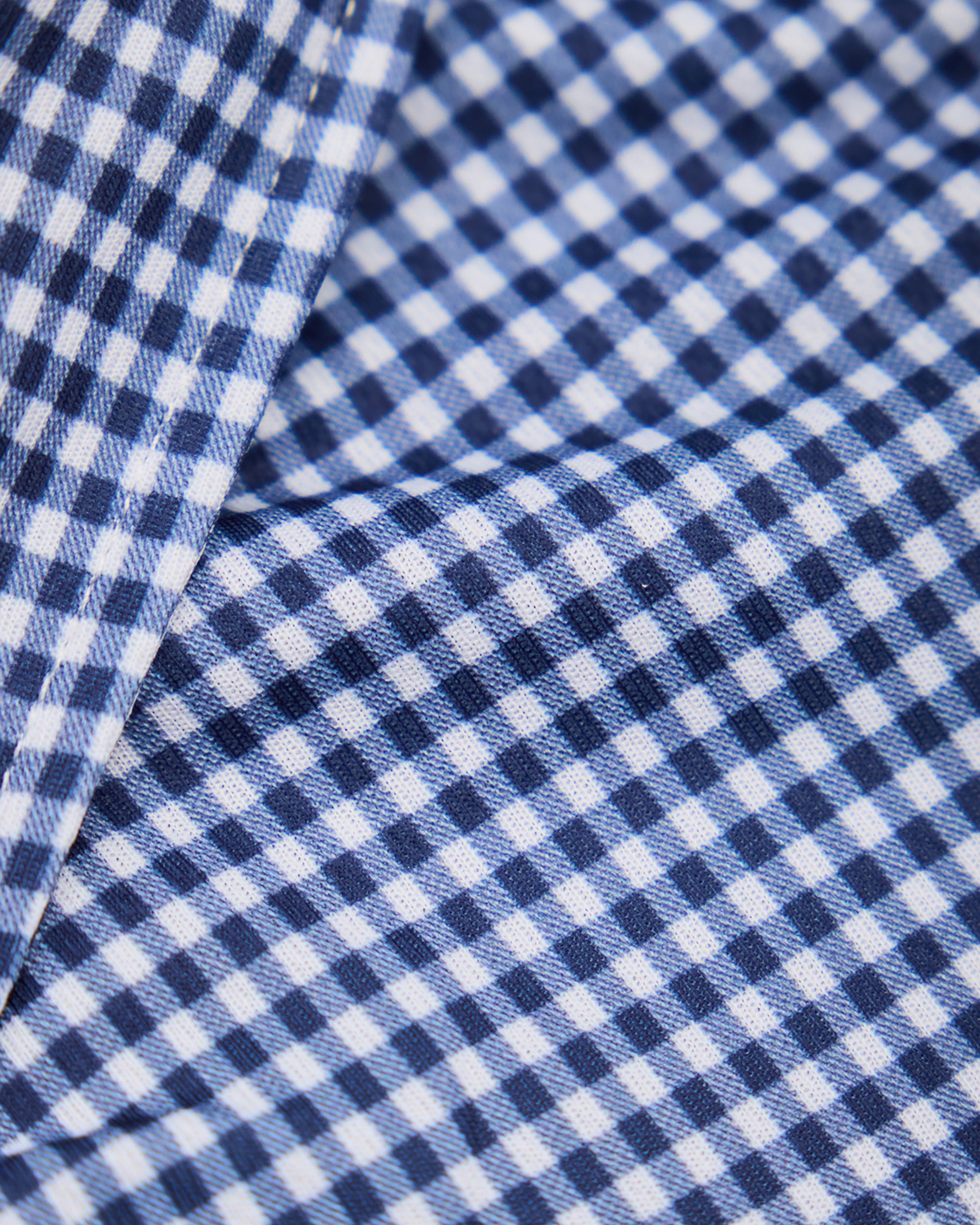 Camisa non iron de hombre corte regular vichy marino - Sepiia - Azul / Blanco Azul / Blanco-5