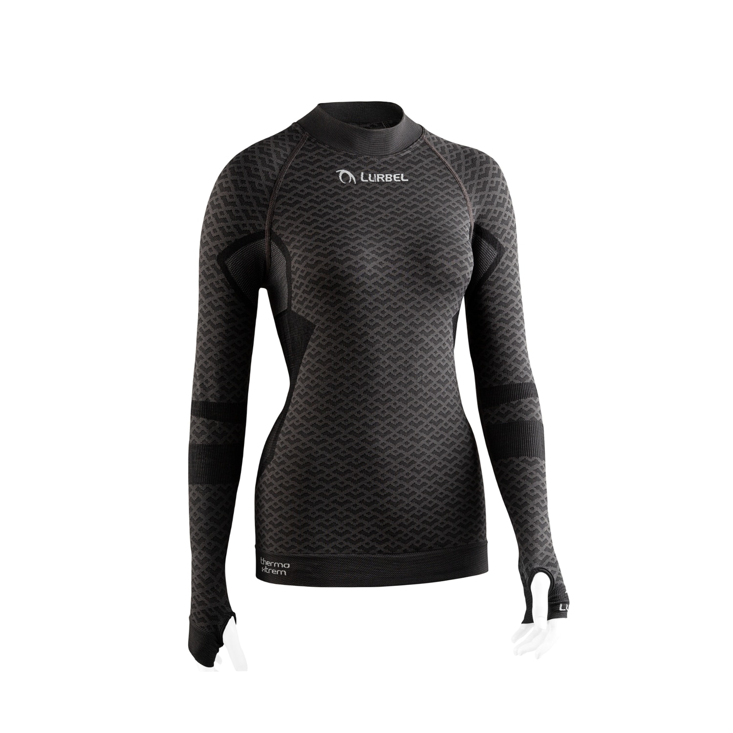 Camiseta térmica manga larga mujer Volcano Long Sleeves W Lurbel - Negro Negro-1