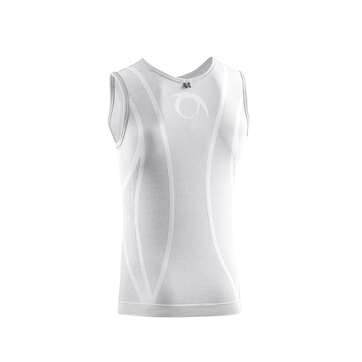 Camiseta interior sin mangas unisex Oxigeno Singlet Lurbel - Blanco Blanco-2