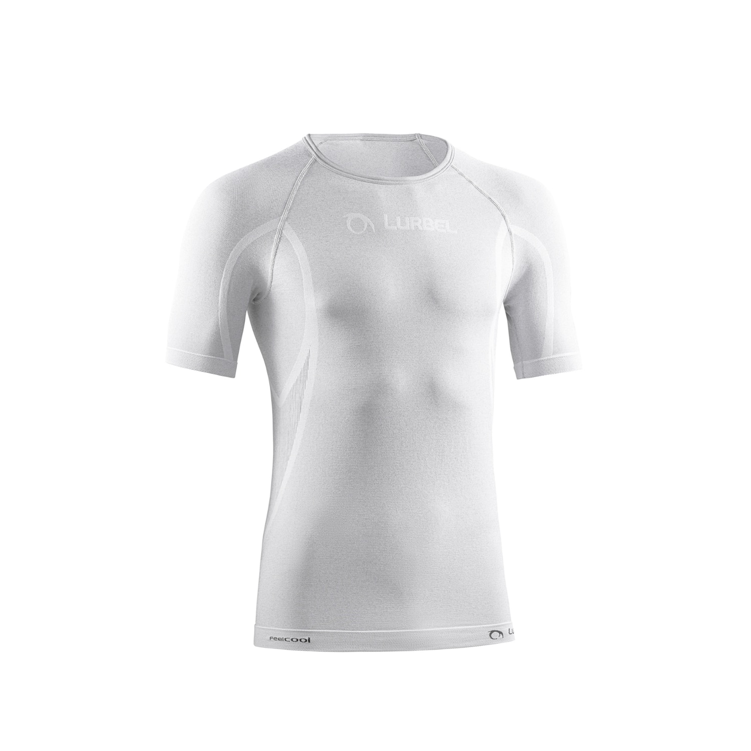 Camiseta interior de manga corta unisex Oxigeno Short Sleeves Lurbel - Blanco Blanco-1