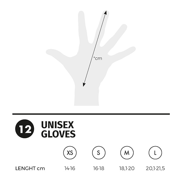 Guantes térmicos unisex Alaska Gloves Lurbel - Negro Negro-3