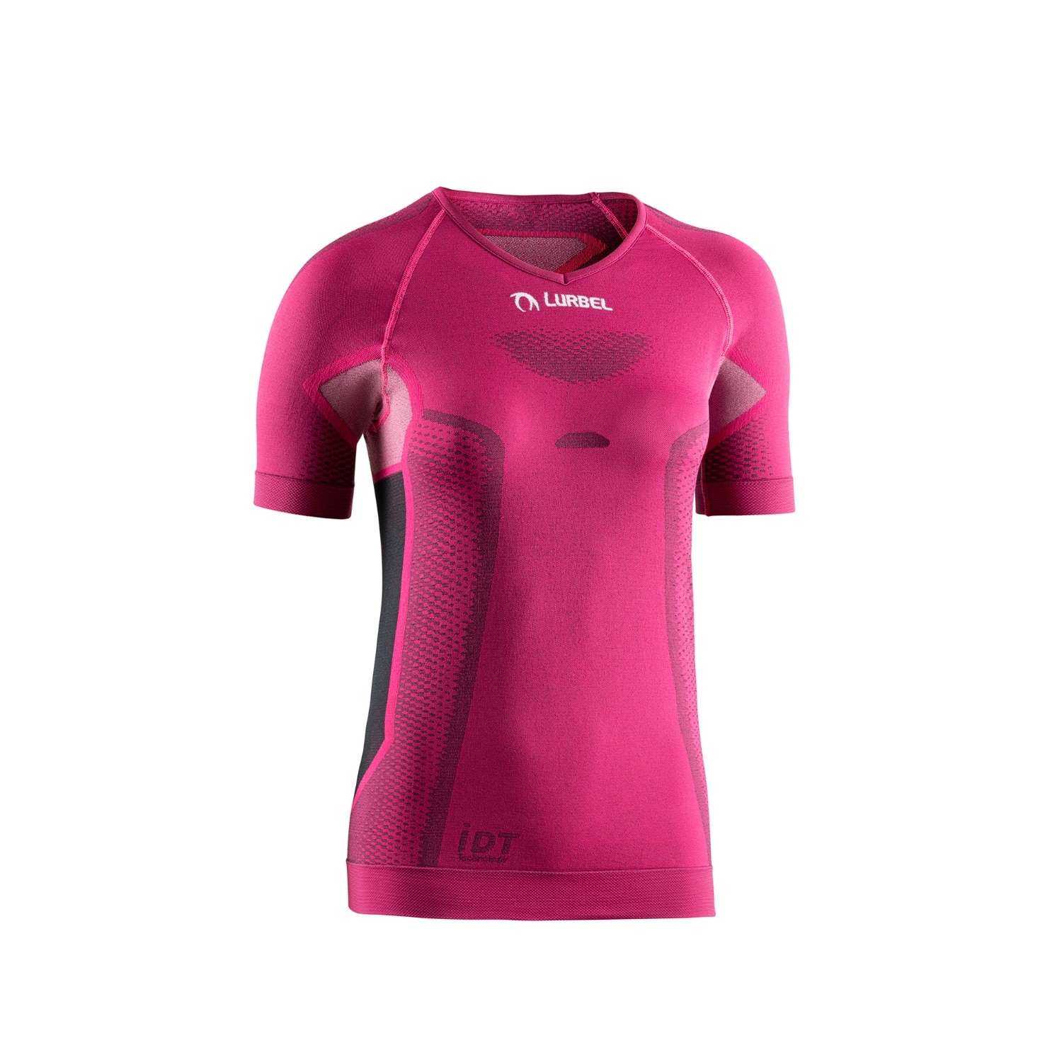 Camiseta de manga corta de mujer Cristallo Short Sleeves W Lurbel - Fucsia Fucsia-1