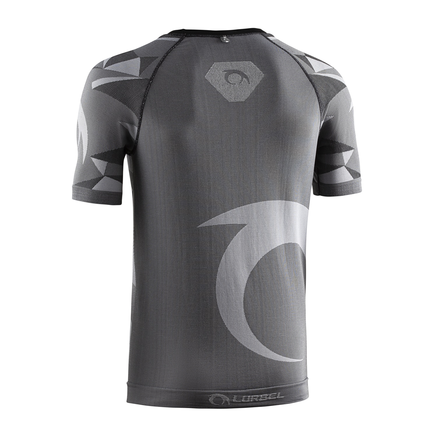 Camiseta de trail running de hombre Samba Short Sleeves Lurbel - Gris Gris-2