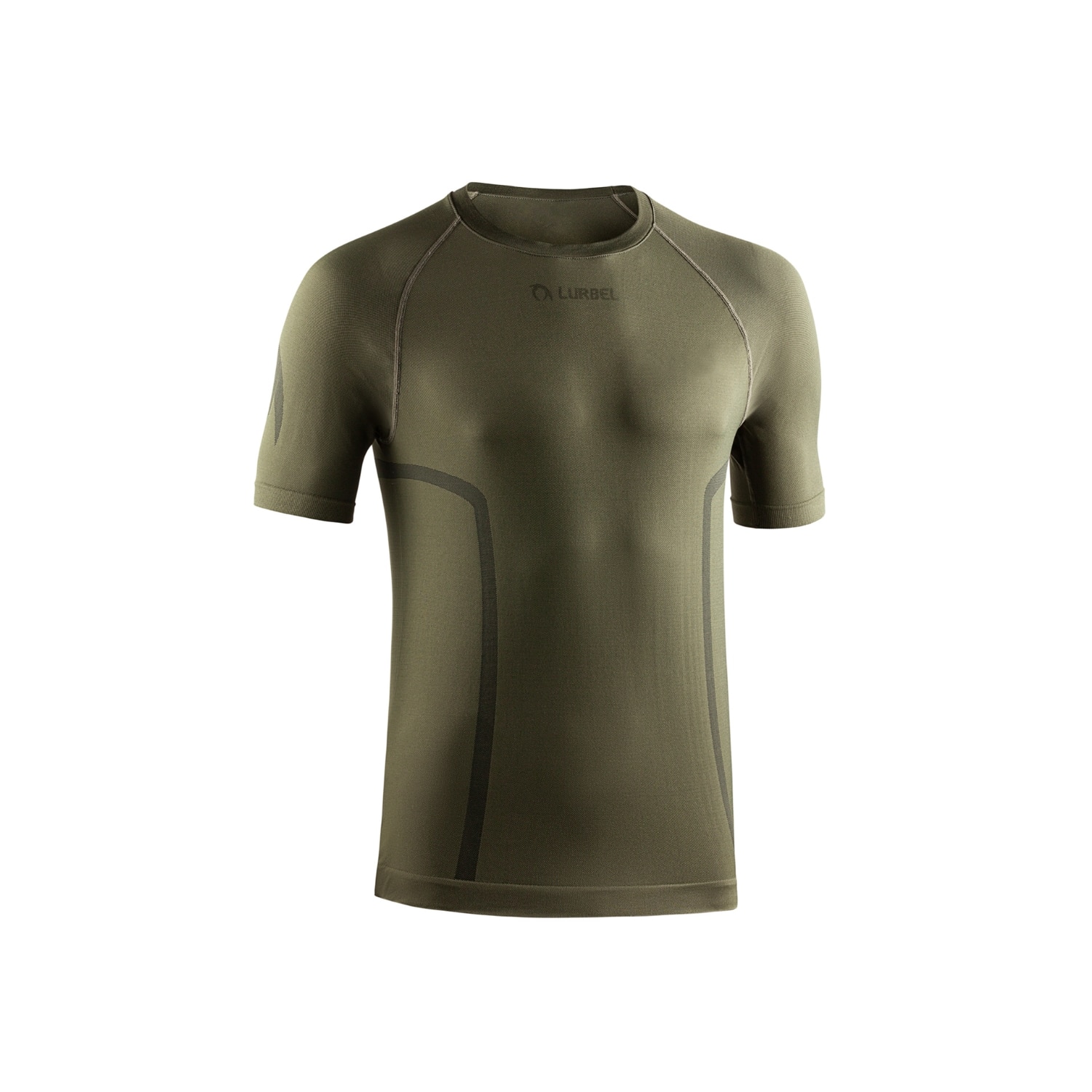 Camiseta de manga corta de trail running de hombre Halo Short Sleeves Lurbel - Verde oscuro Verde oscuro-1