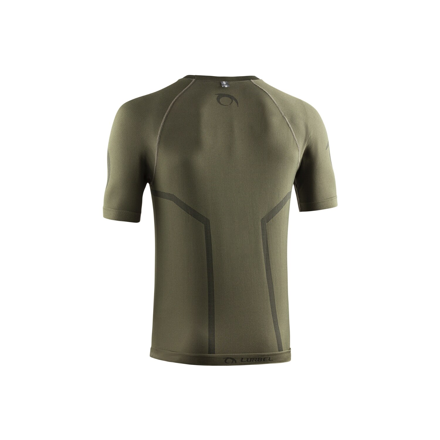 Camiseta de manga corta de trail running de hombre Halo Short Sleeves Lurbel - Verde oscuro Verde oscuro-2