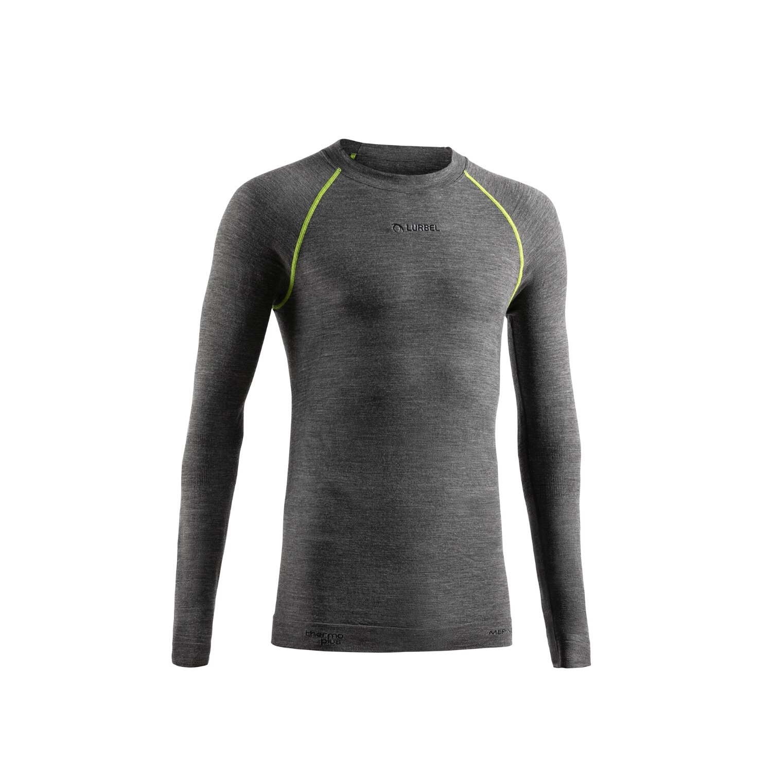 Camiseta de manga larga de outdoor de hombre Merino Long Sleeves Lurbel - Verde Verde-1