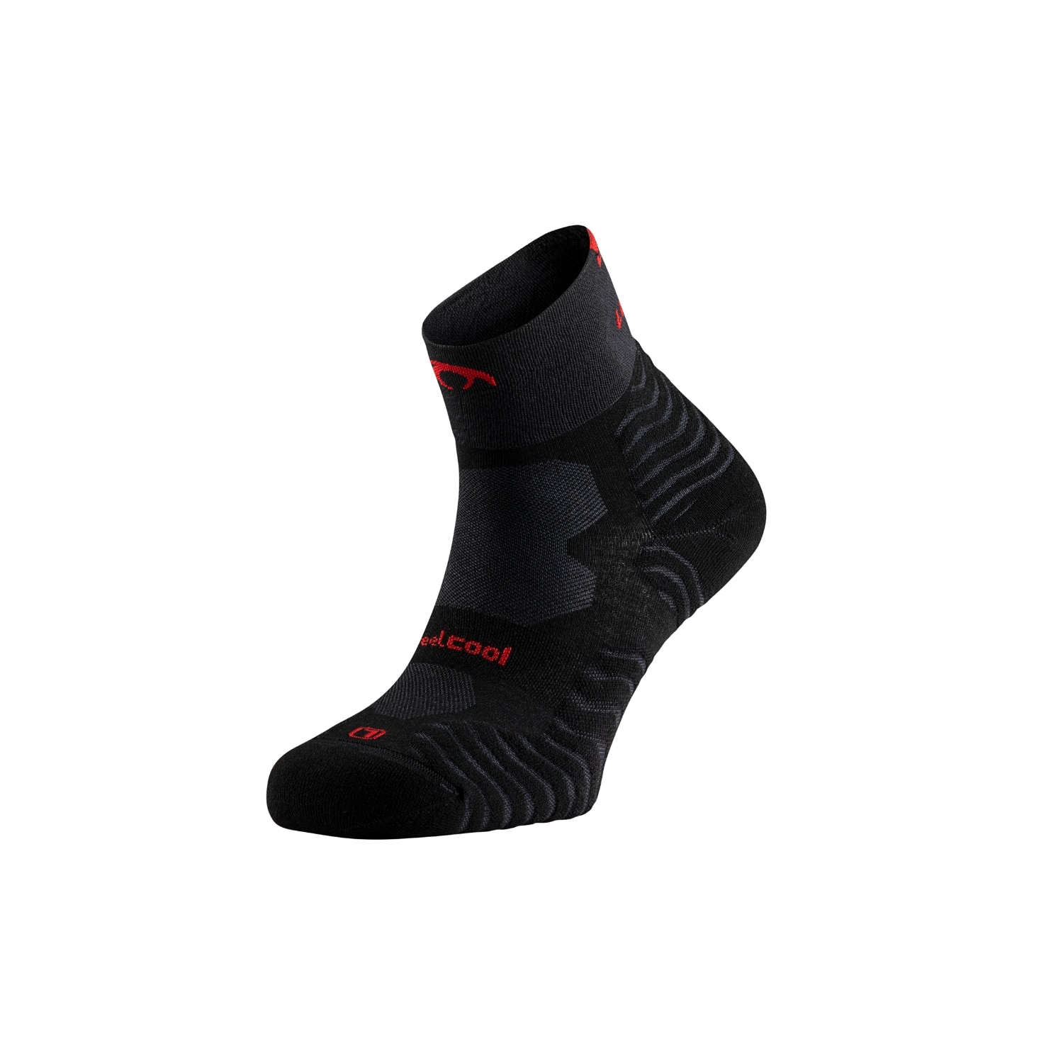 Imagen 0 de Calcetines de trail running unisex Stone Pro Four Lurbel Negro