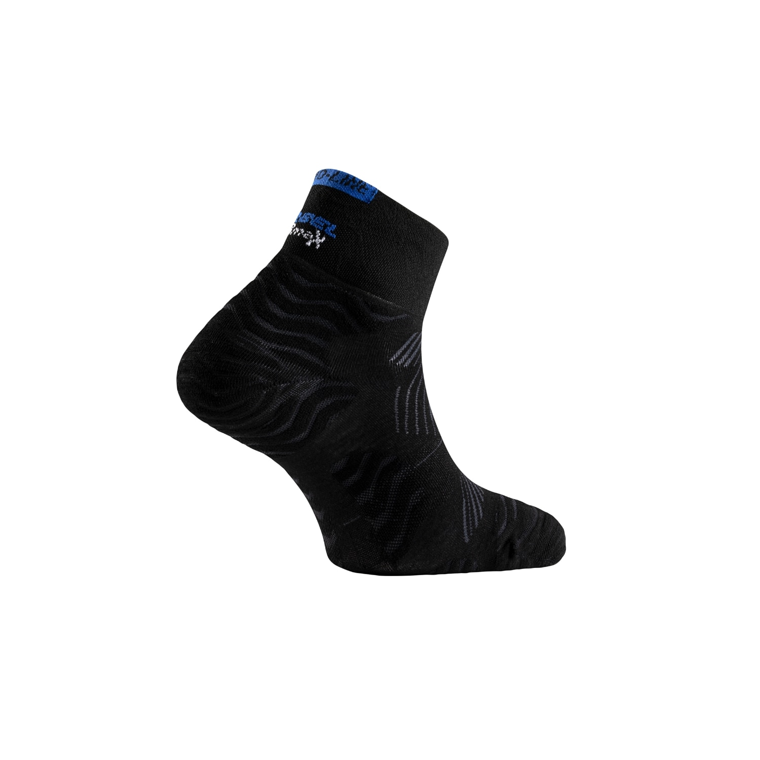 Calcetines de running unisex Street Pro Three Lurbel - Negro Negro-2