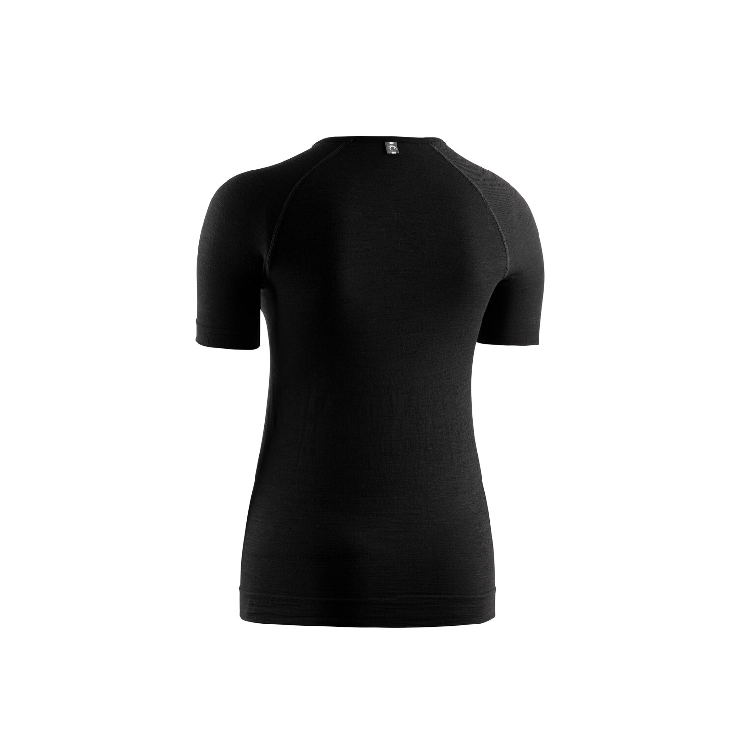Camiseta de manga corta de outdoor de mujer Merino Lite Short Sleeves W Lurbel - Negro Negro-2