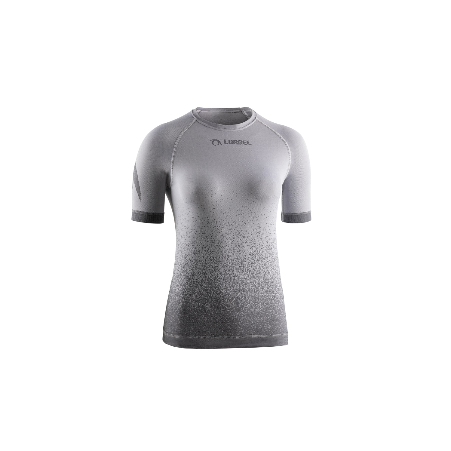 Camiseta de manga corta de running de mujer Samba Short Sleeves W Lurbel - Gris claro Gris claro-1