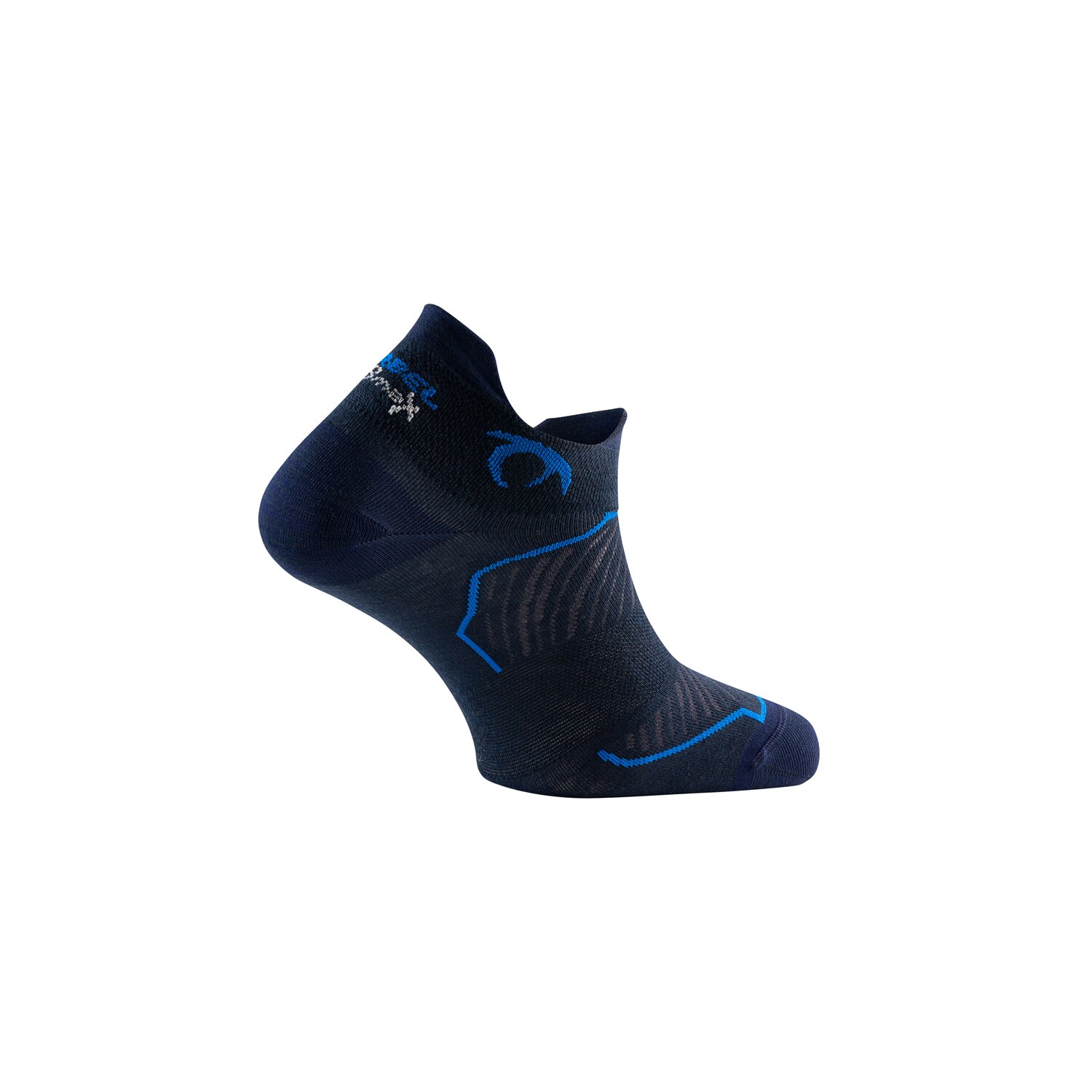 Calcetines de running unisex Race Two Lurbel - Azul marino Azul marino-2