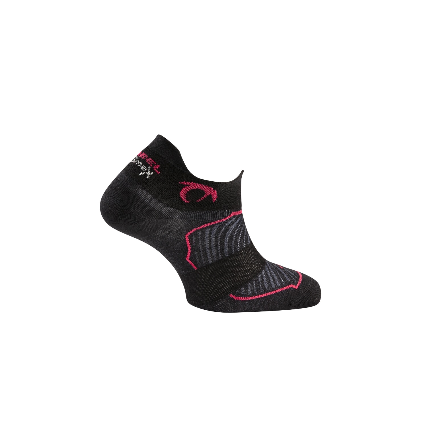 Calcetines de running unisex Race Two Lurbel - Negro Negro-2
