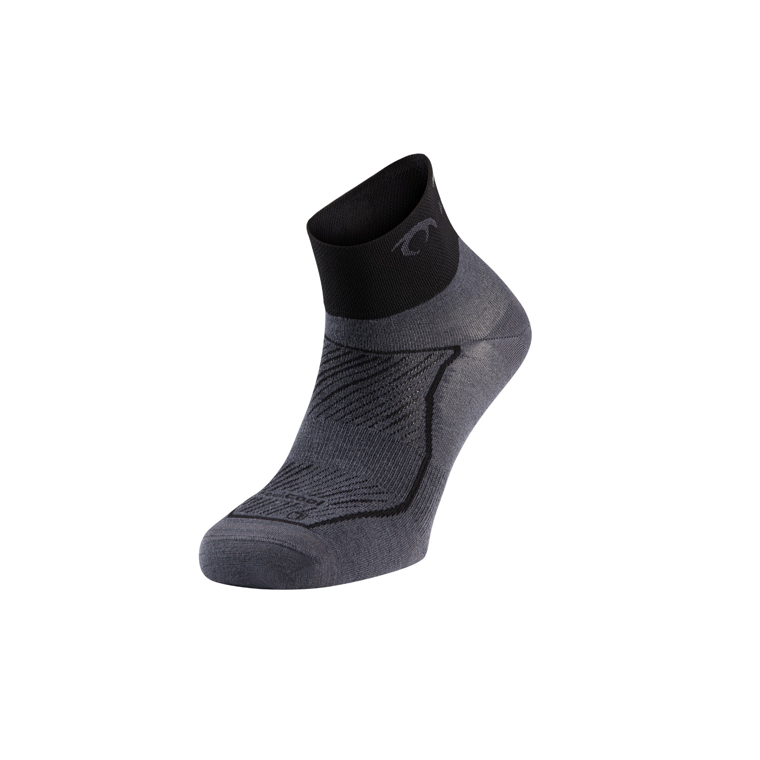 Imagen 1 de Calcetines de running unisex Race Three Lurbel - Gris oscuro Gris oscuro