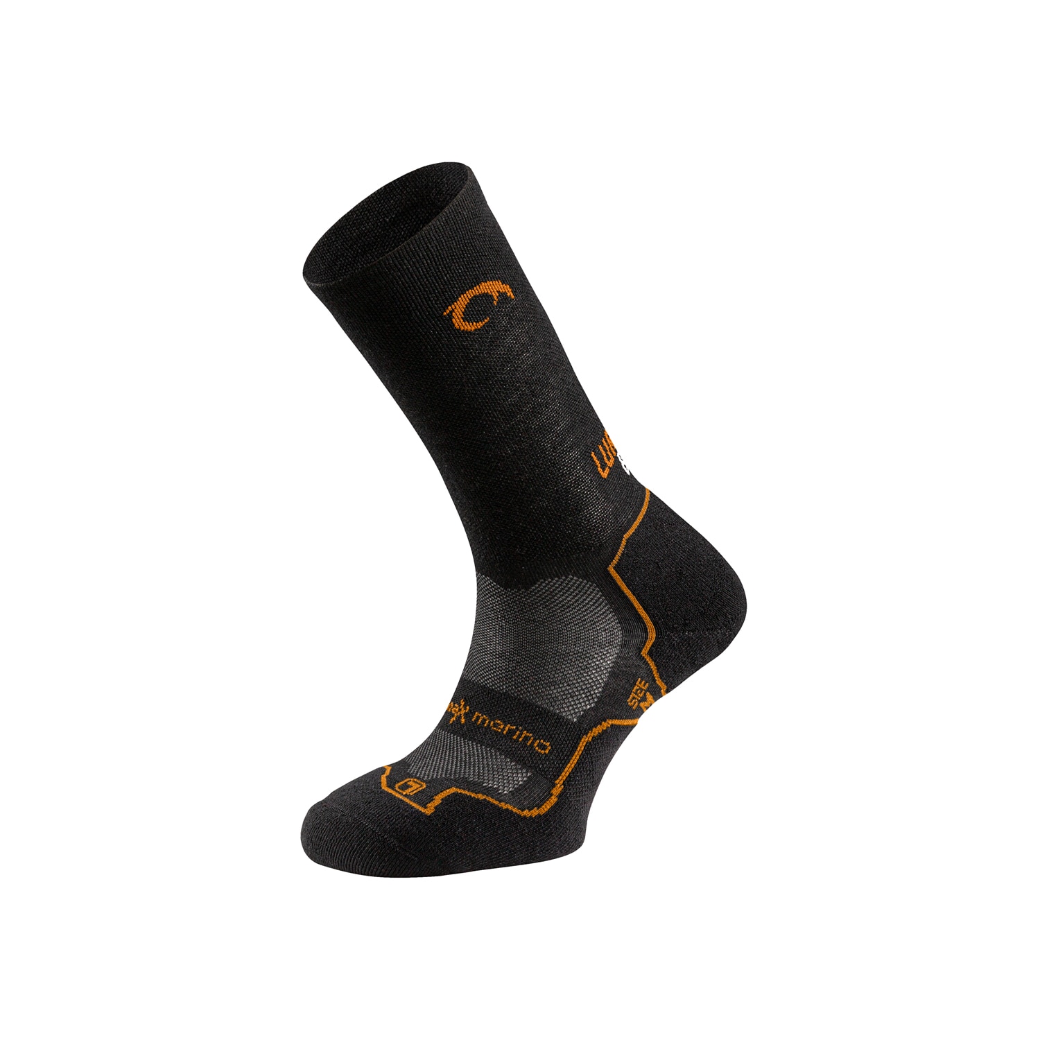 Calcetines de senderismo unisex Fanlo Five Lurbel - Negro Negro-1