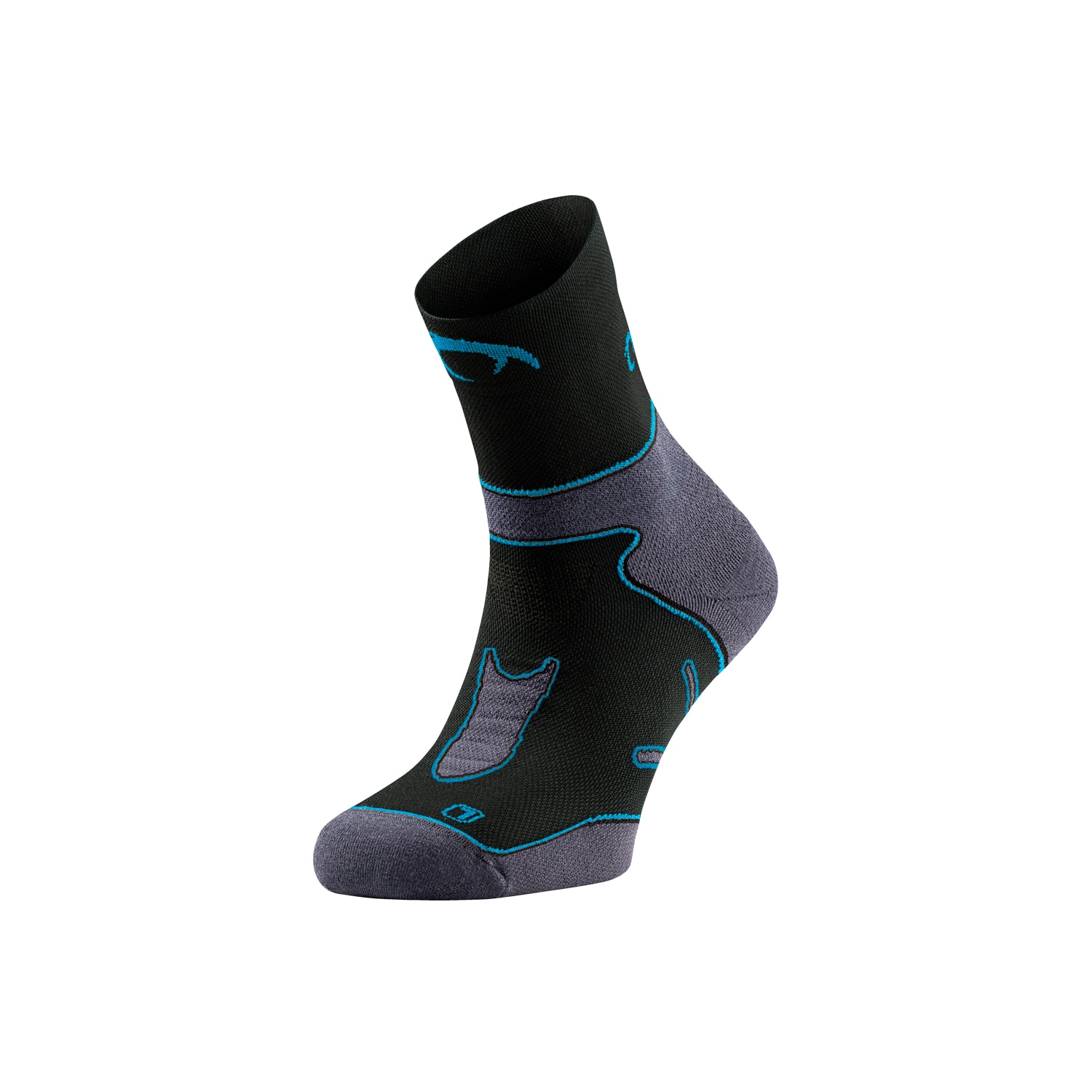Calcetines de skate unisex Skate Five Lurbel - Gris oscuro Gris oscuro-1