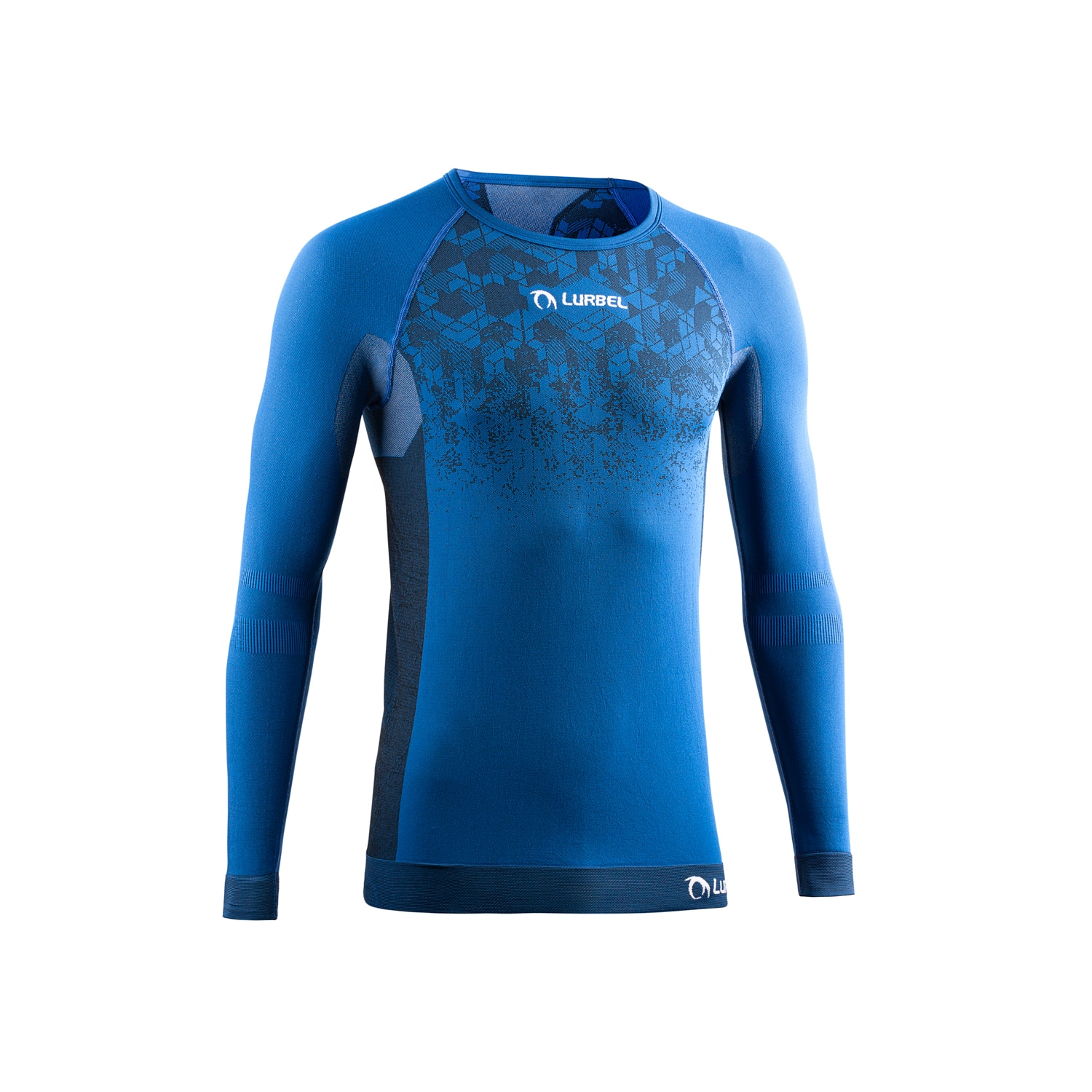 Camiseta de manga larga de running niño Win Long Sleeves Lurbel - Azul royal Azul royal-1
