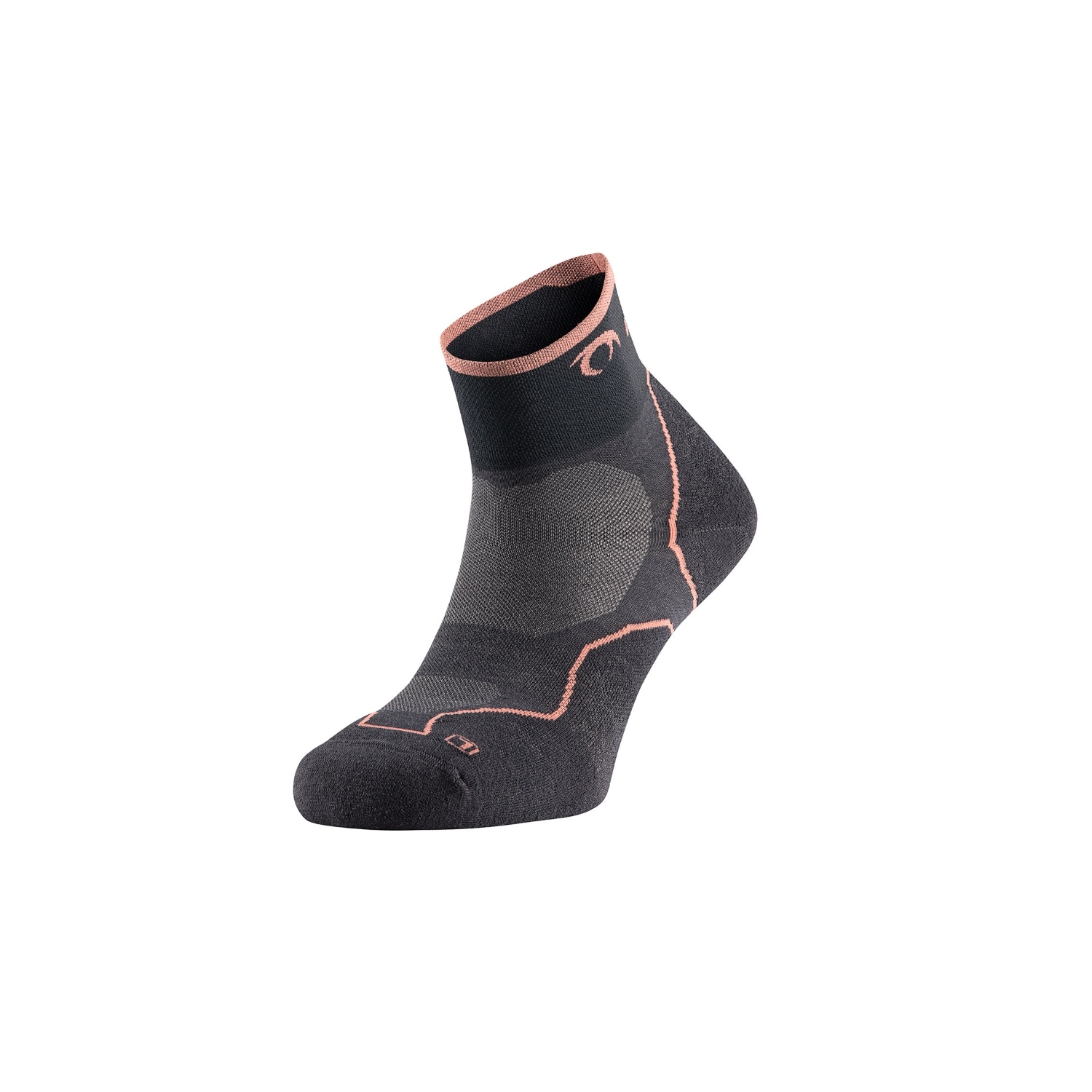 Calcetines de trail running unisex Desafio Three Lurbel - Coral Coral-1