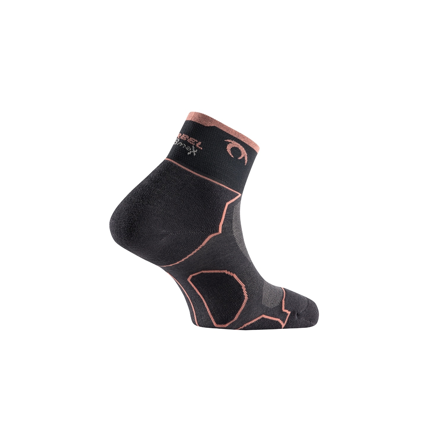 Calcetines de trail running unisex Desafio Three Lurbel - Coral Coral-2