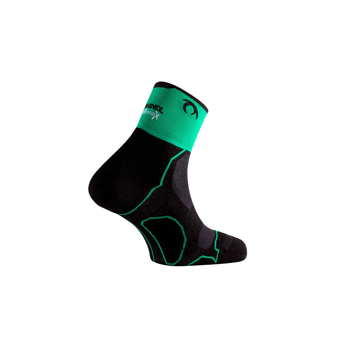 Calcetines de trail running unisex Desafio Three Lurbel - Verde Verde-2