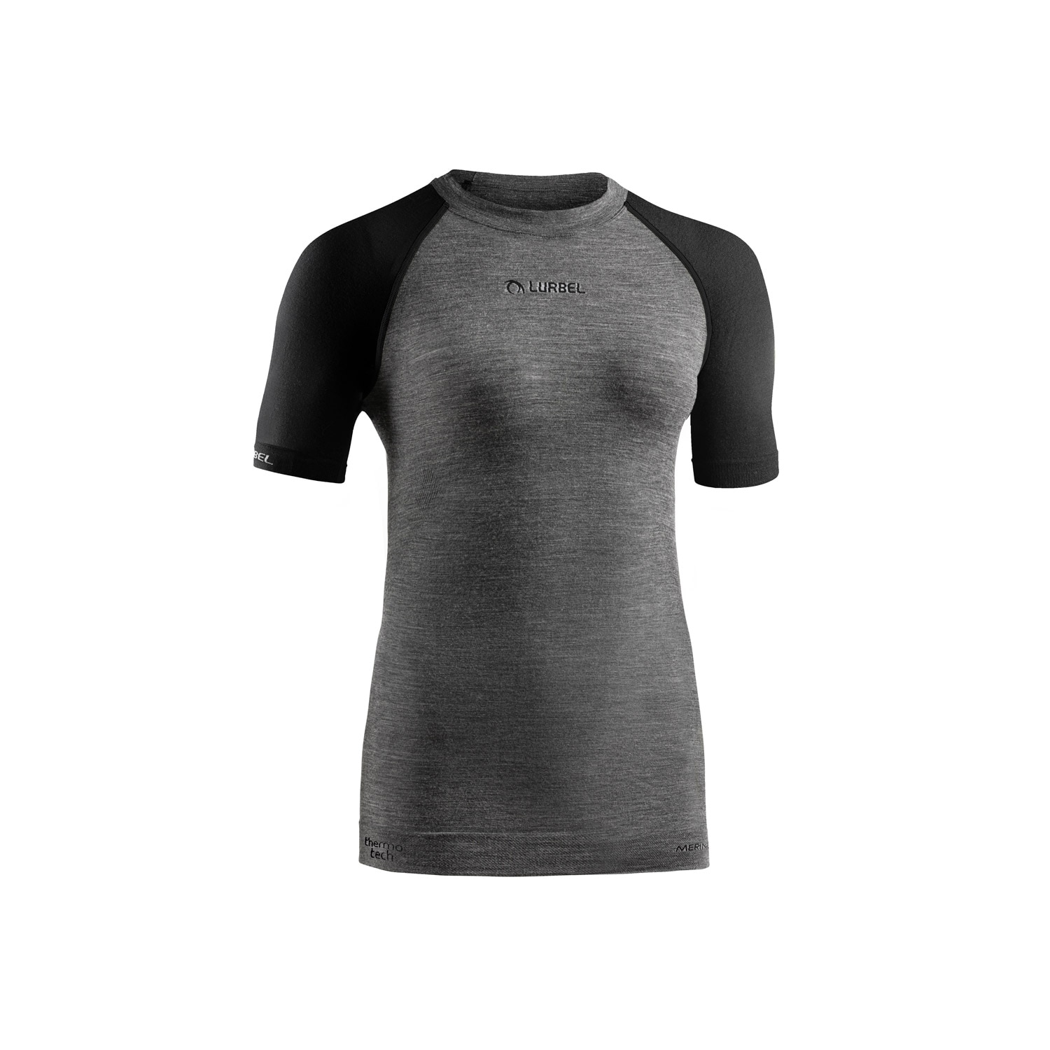 Camiseta interior de manga corta de mujer Move Short Sleeves W Lurbel - Gris Gris-1