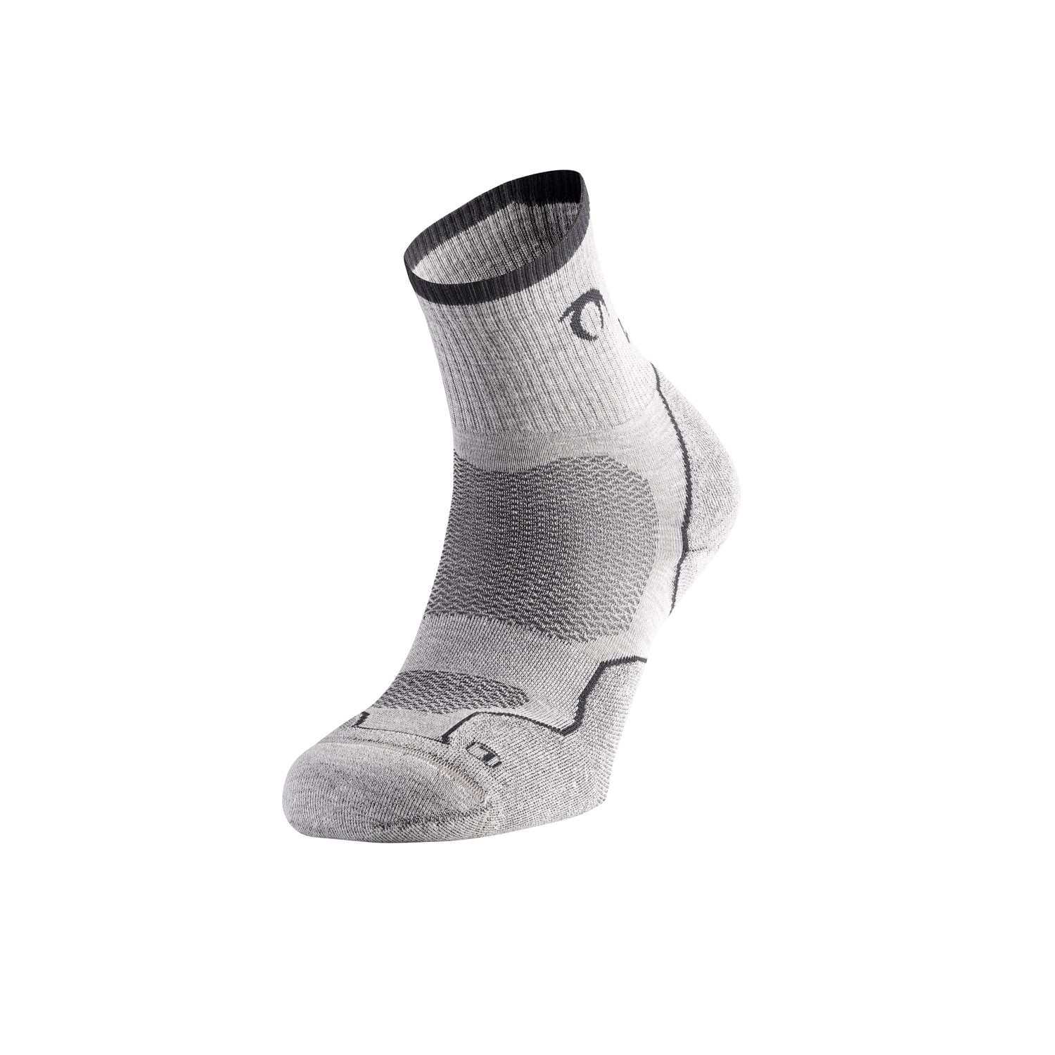 Calcetines de trail running unisex Tierra Three Lurbel - Gris oscuro Gris oscuro-1