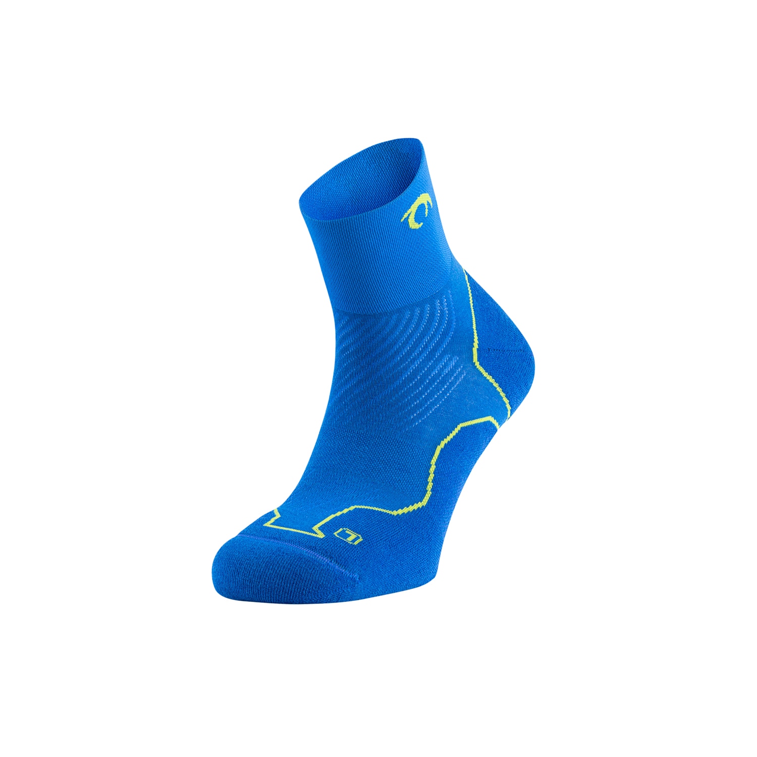 Calcetines de running unisex Distance Three Lurbel - Azul royal Azul royal-1