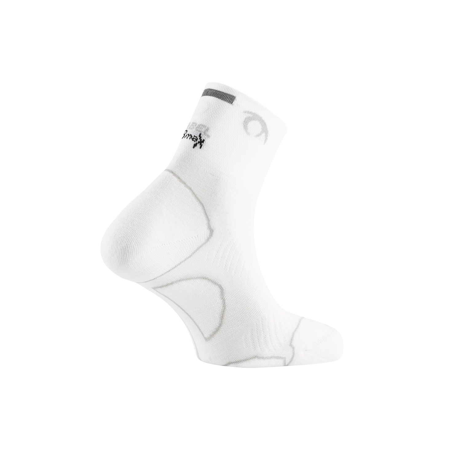 Calcetines de running unisex Distance Three Lurbel - Blanco Blanco-2