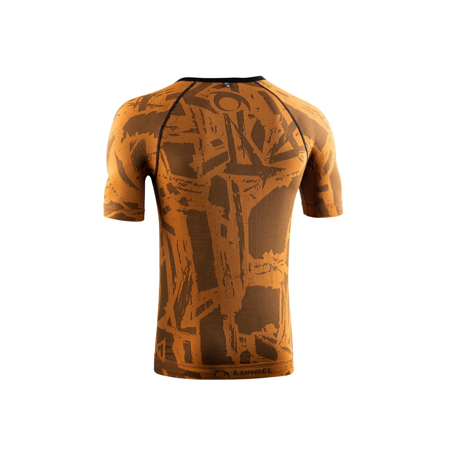 Camiseta de manga corta de trail running unisex Spirit Blur Short Sleeves Lurbel - Naranja Naranja-2