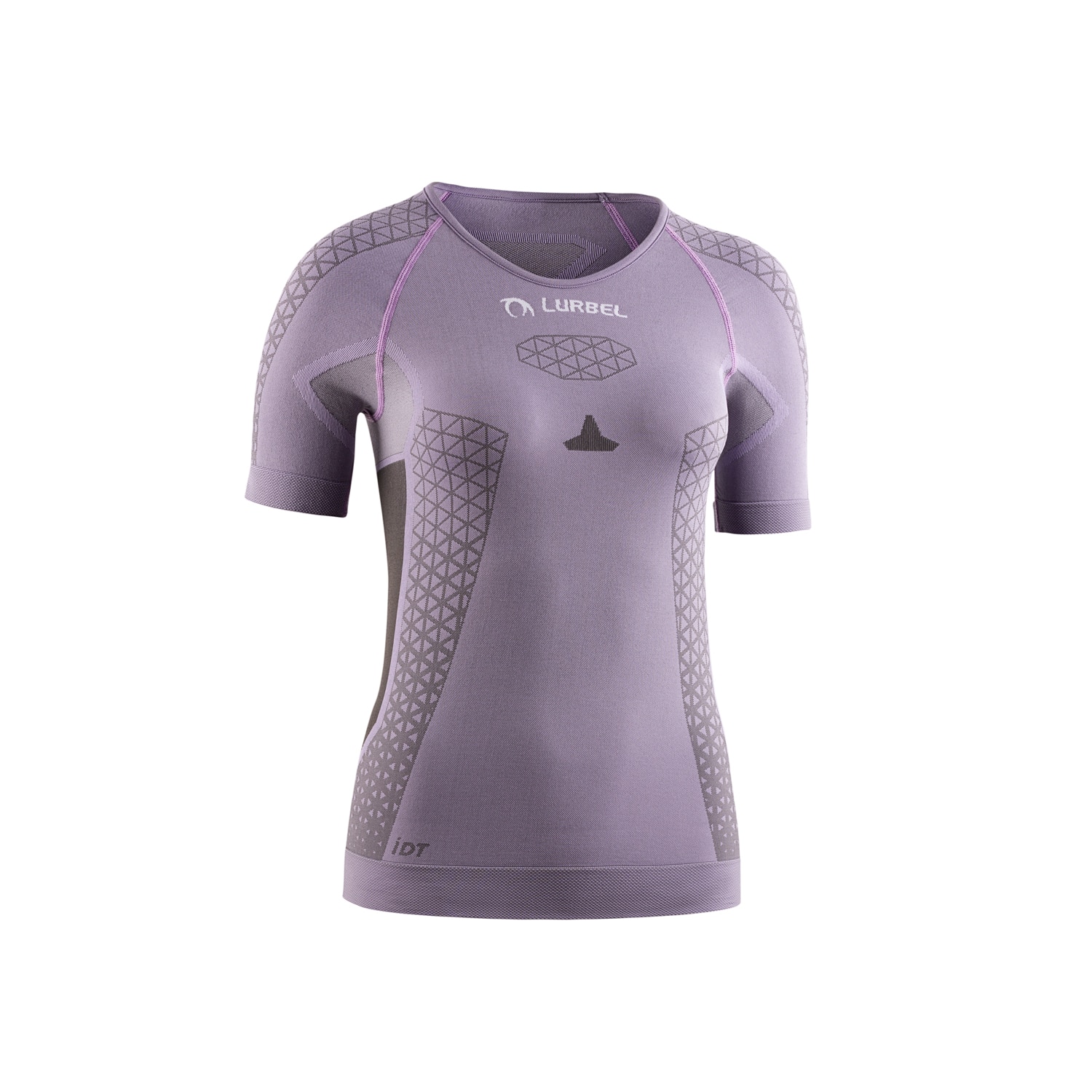 Camiseta de manga corta de mujer cristallo short sleeves w Lurbel - Morado Morado-1