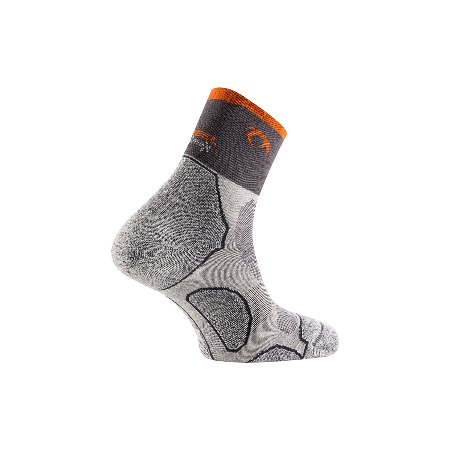 Calcetines de trail running unisex Desafio Four Lurbel - Gris claro Gris claro-2