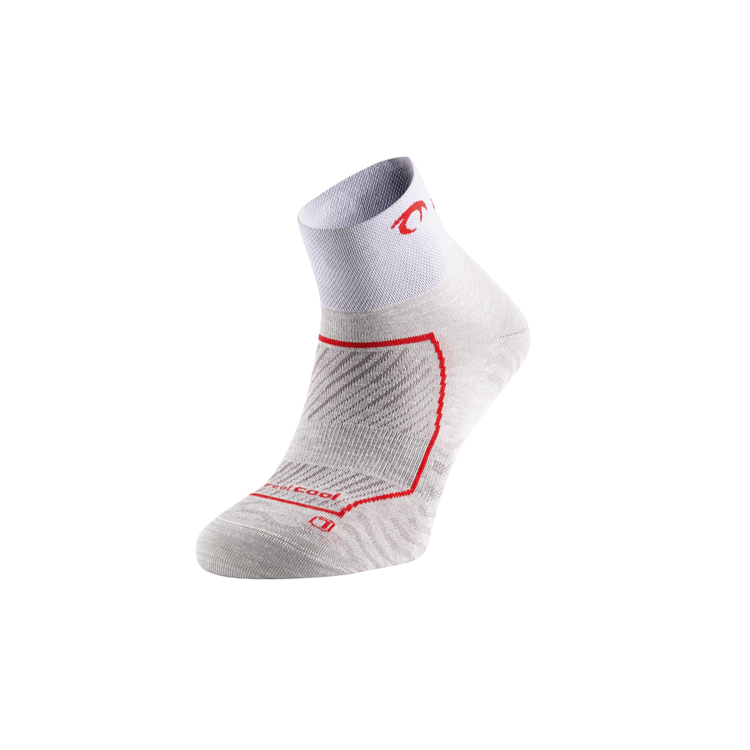 Imagen 0 de Calcetines de running unisex Race Three Lurbel Gris claro