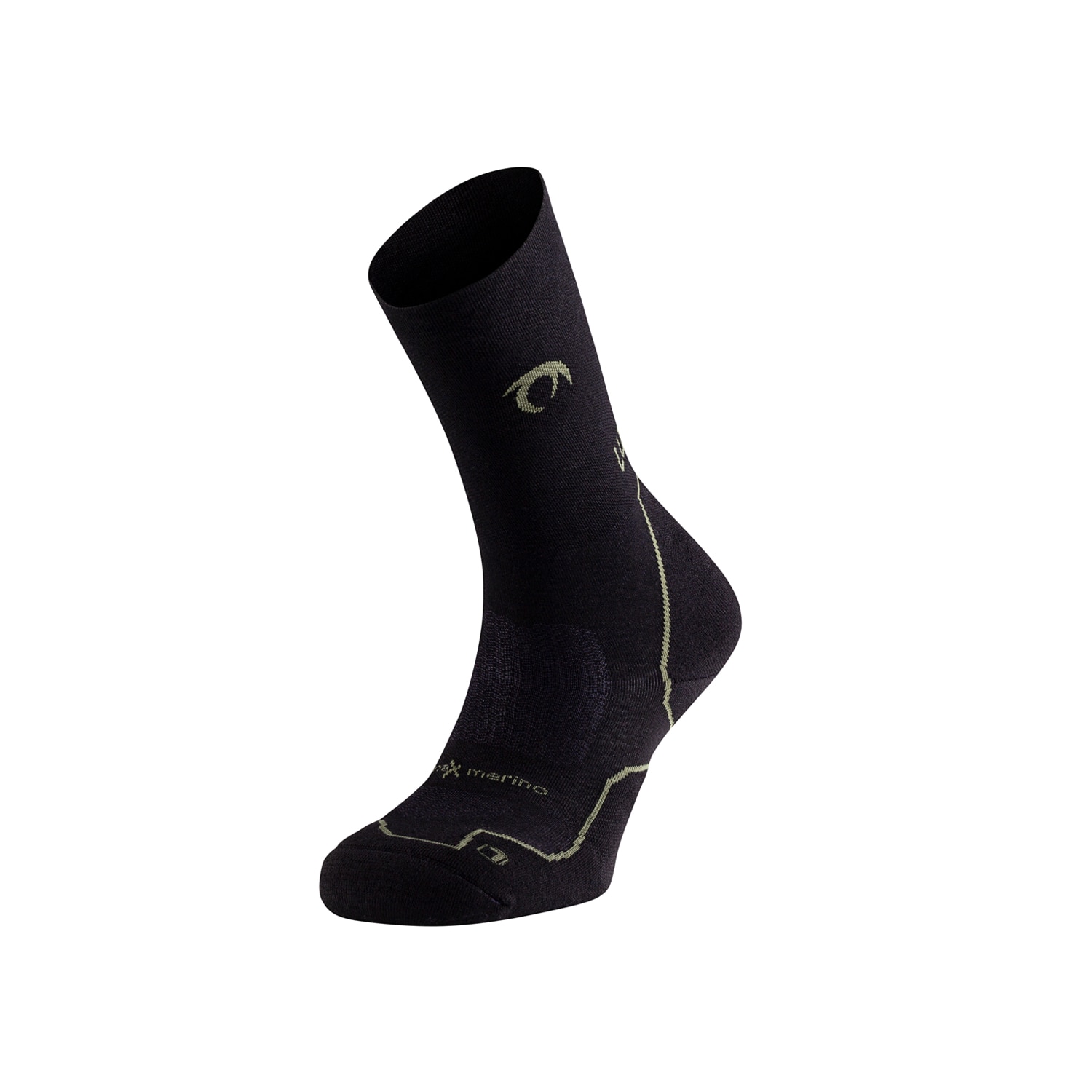 Imagen 0 de Calcetines de senderismo unisex Taiga Five Lurbel Negro